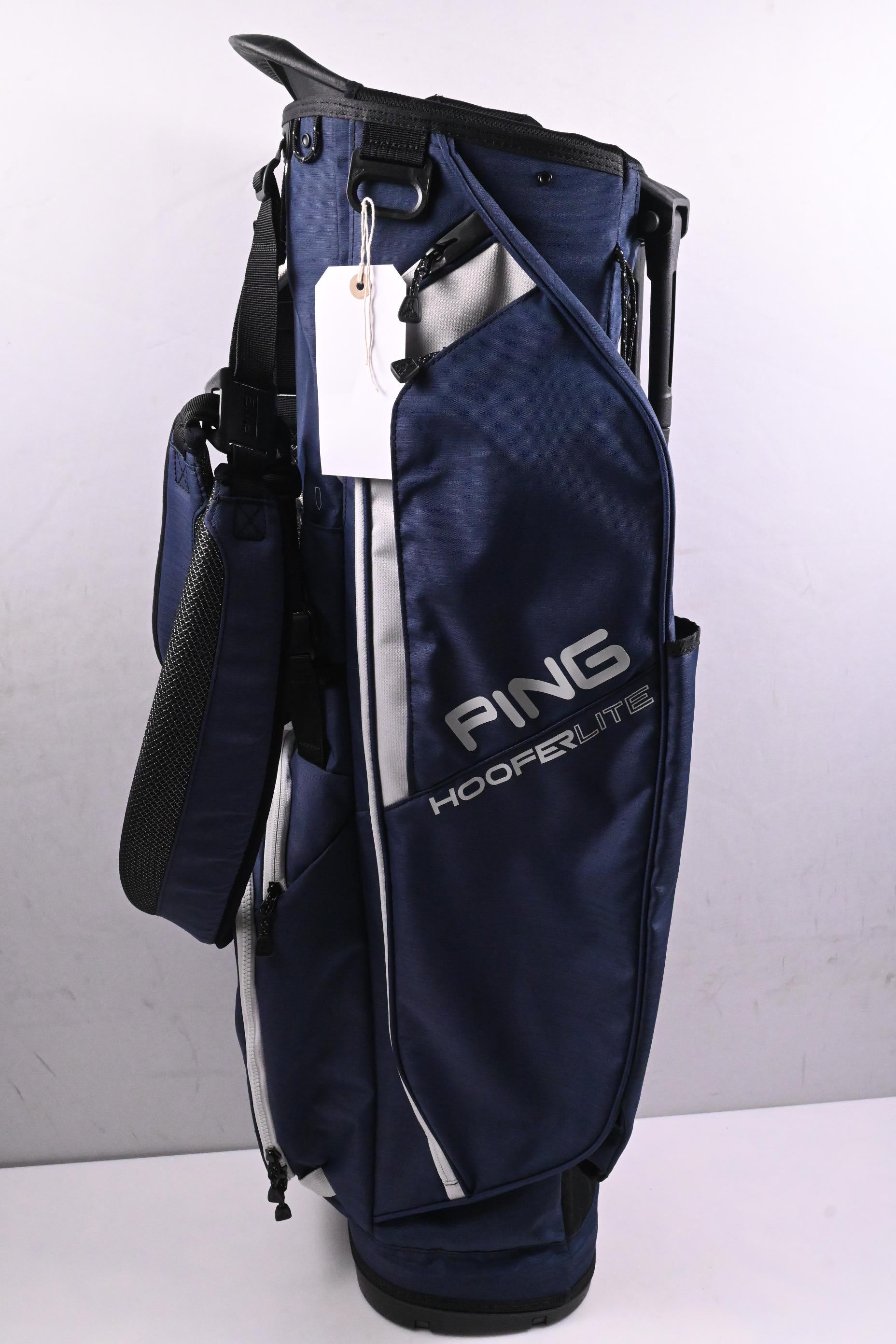 Ping HooferLite Stand Bag /4-Way Divider / Navy & Grey