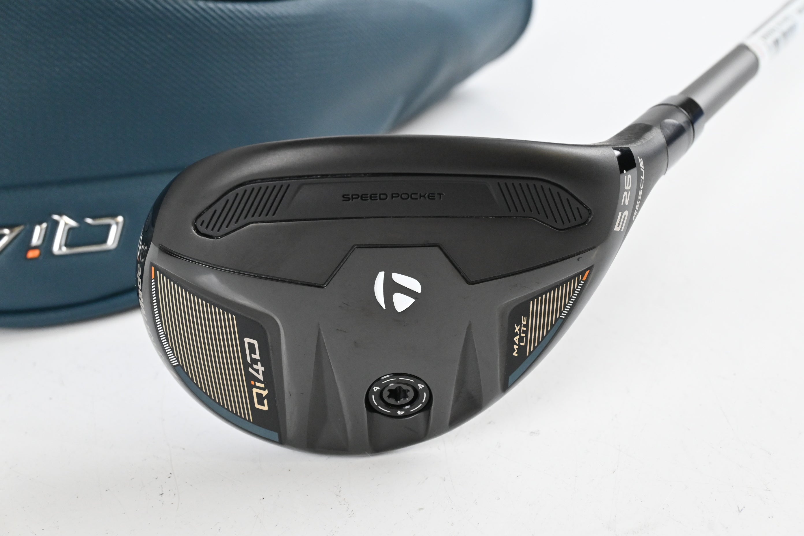 Taylormade Qi4D Max Lite #5 Hybrid / 26 Degree / Senior Flex REAX 45 Shaft