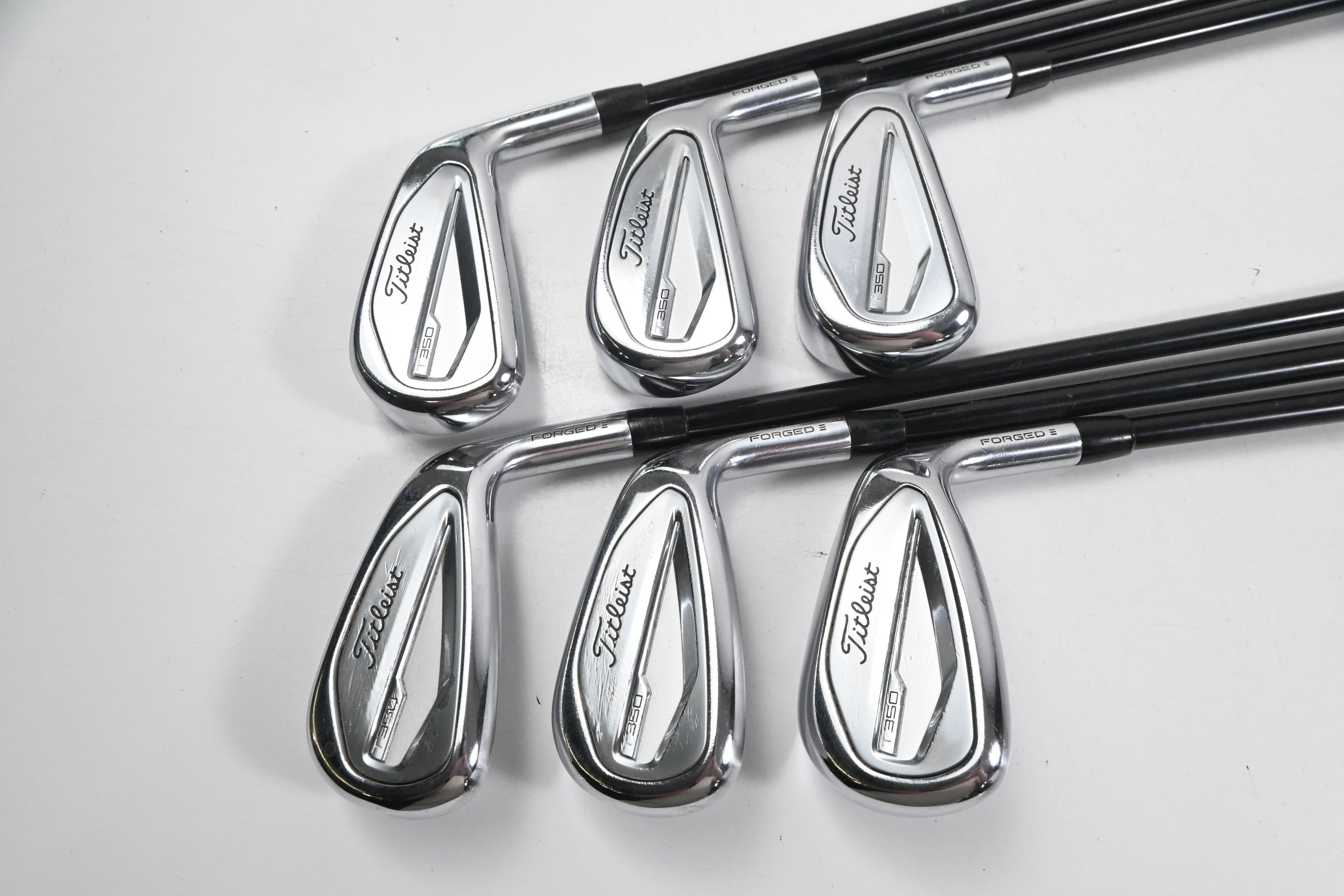 Titleist T350 Irons / 5-PW / Stiff Flex Accra iS7 Shafts