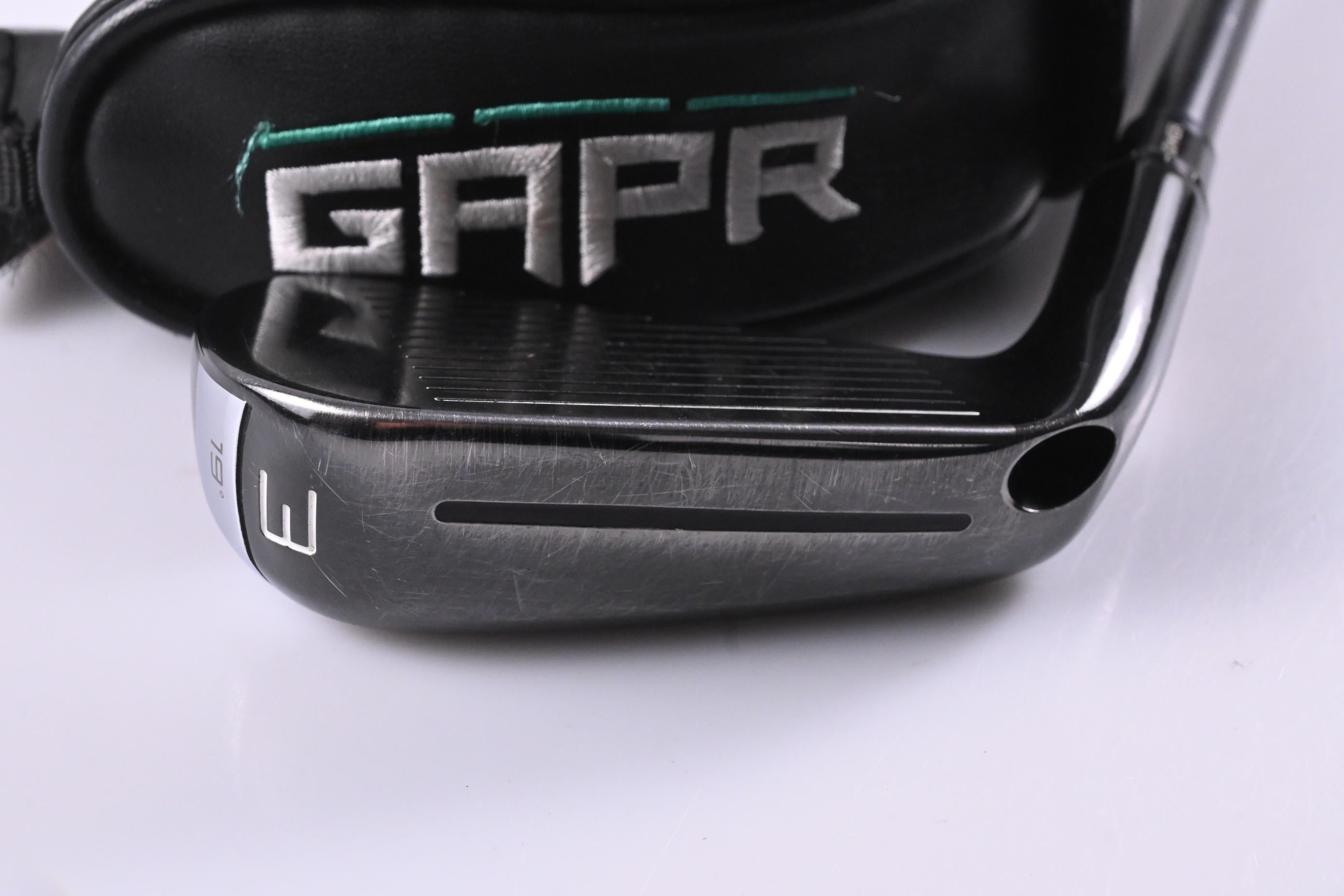 Taylormade GAPR Lo #3 Hybrid / 19 Degree / Stiff Flex KBS Hybrid 80 Shaft