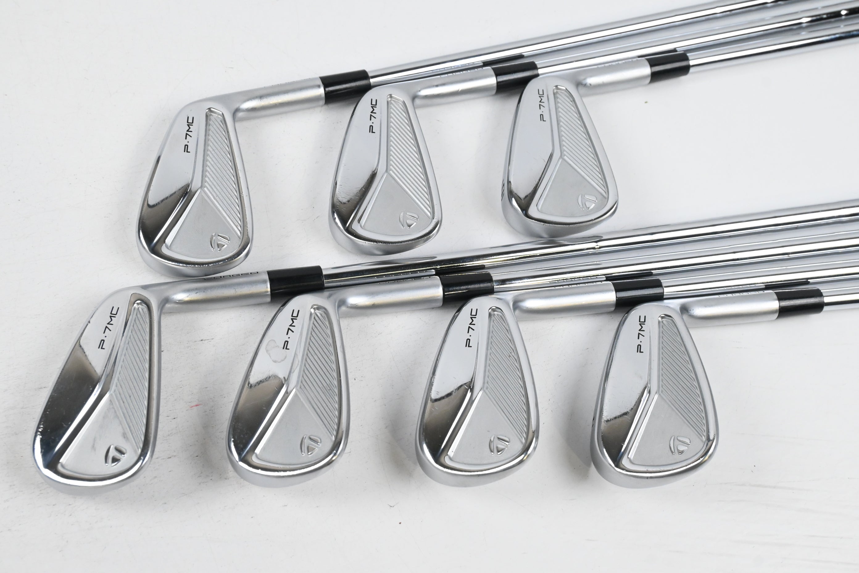 Taylormade P7MC 2023 Irons / 4-PW / Stiff Flex KBS Tour Shafts