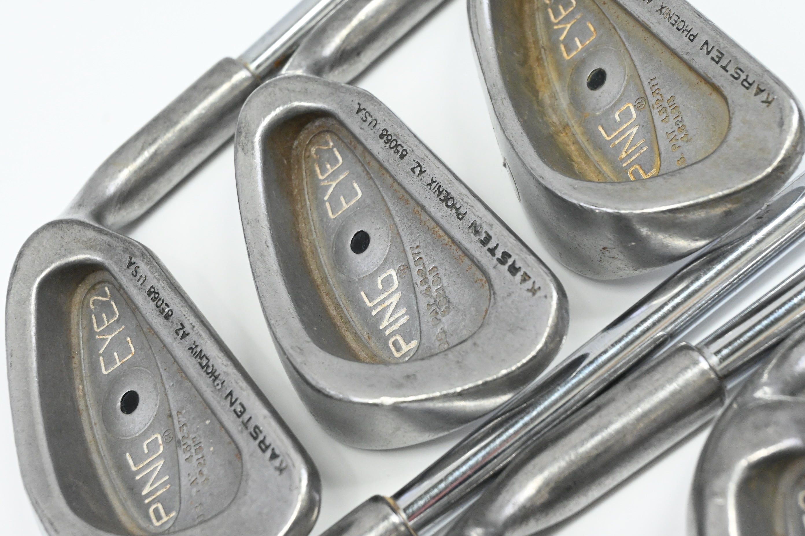 Ping Eye 2 Irons / 4-PW / Black Dot / Regular Flex Ping Shafts