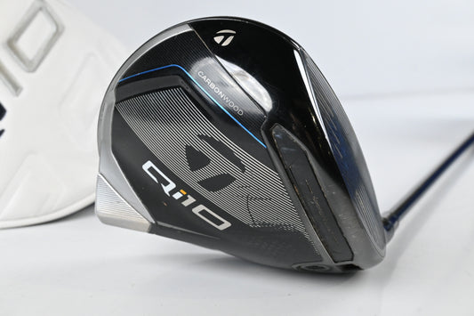 Taylormade Qi10 Driver / 10.5 Degree / Regular Flex Fujikura Ventus TR Blue 5