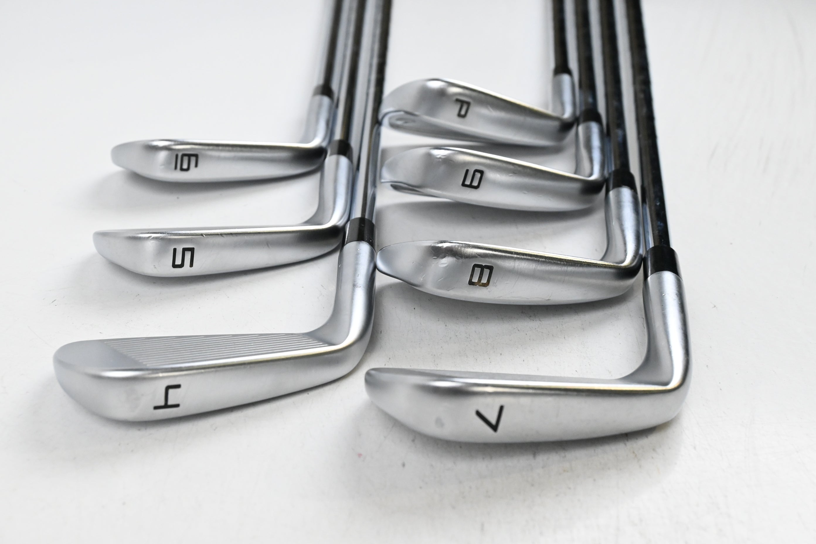 Taylormade P7MC 2023 Irons / 4-PW / Stiff Flex KBS Tour Shafts
