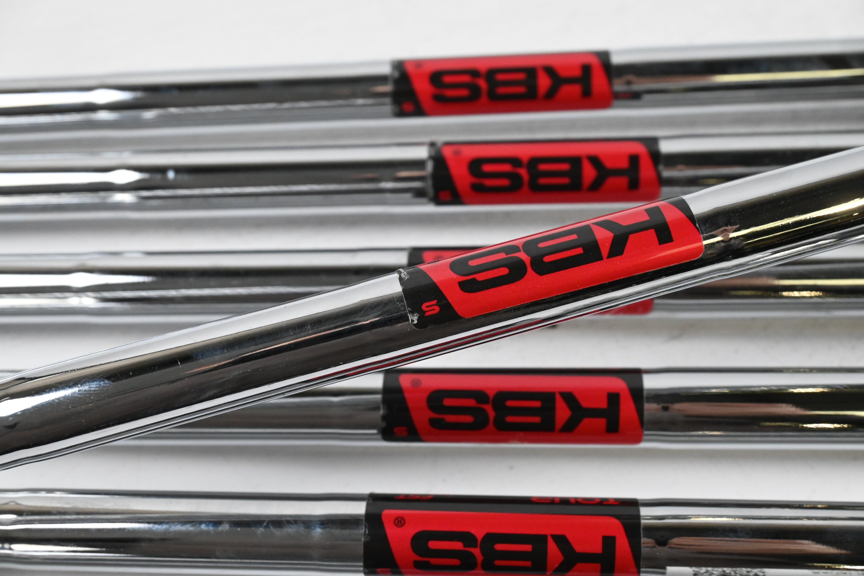 Taylormade P7MC 2023 Irons / 4-PW / Stiff Flex KBS Tour Shafts