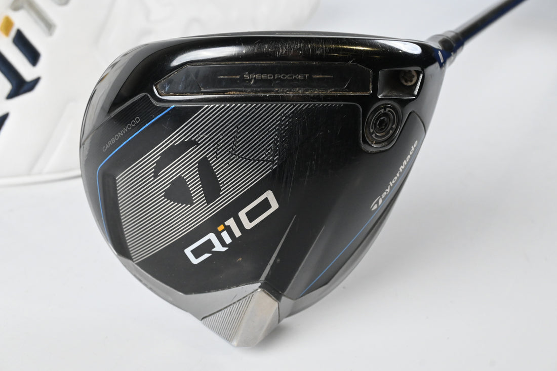 Taylormade Qi10 Driver / 10.5 Degree / Regular Flex Fujikura Ventus TR Blue 5