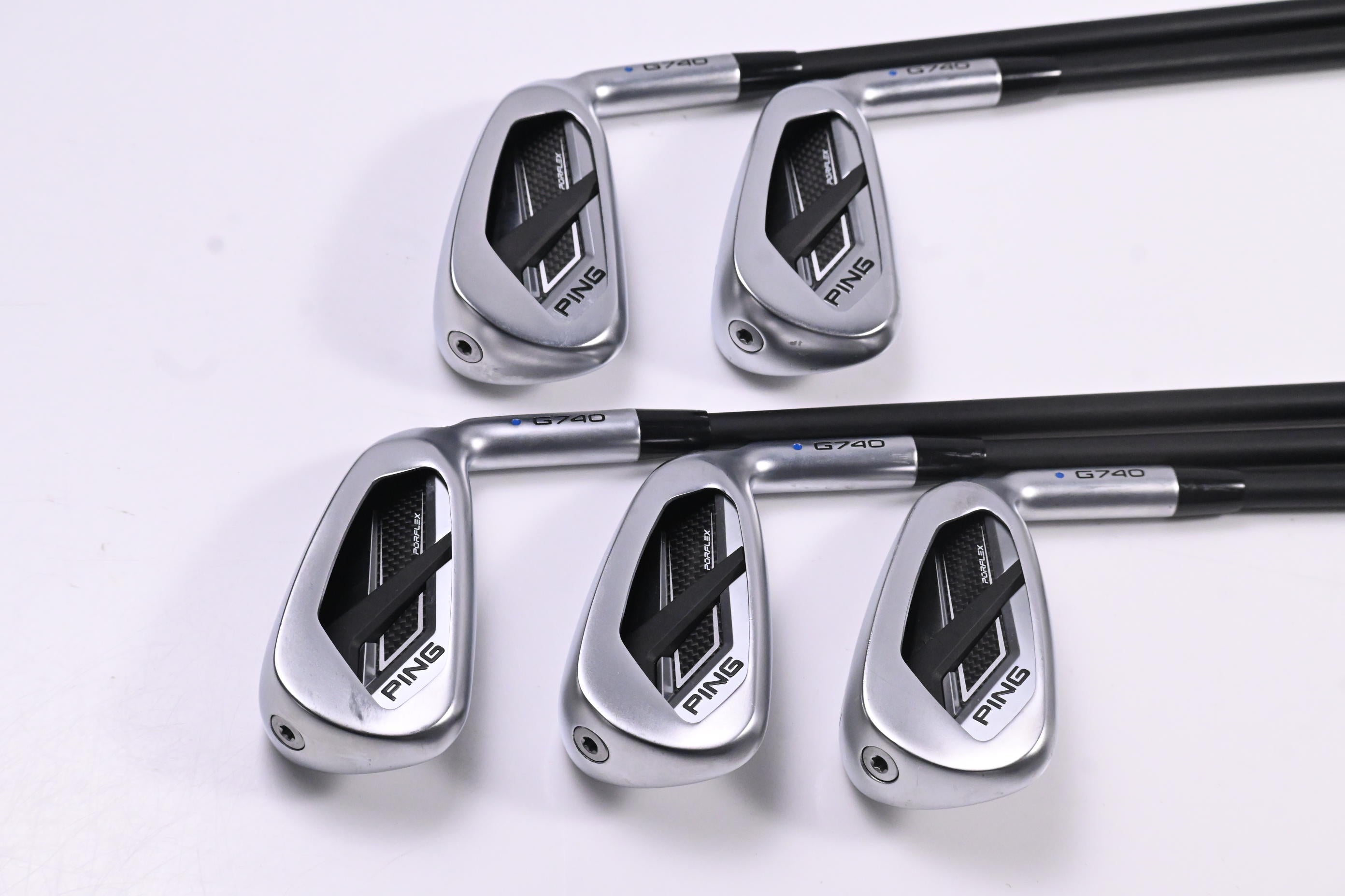 Ping G740 Irons / 5-9i / Blue Dot / Regular Flex Ping ALTA CB Blue AWT Shafts