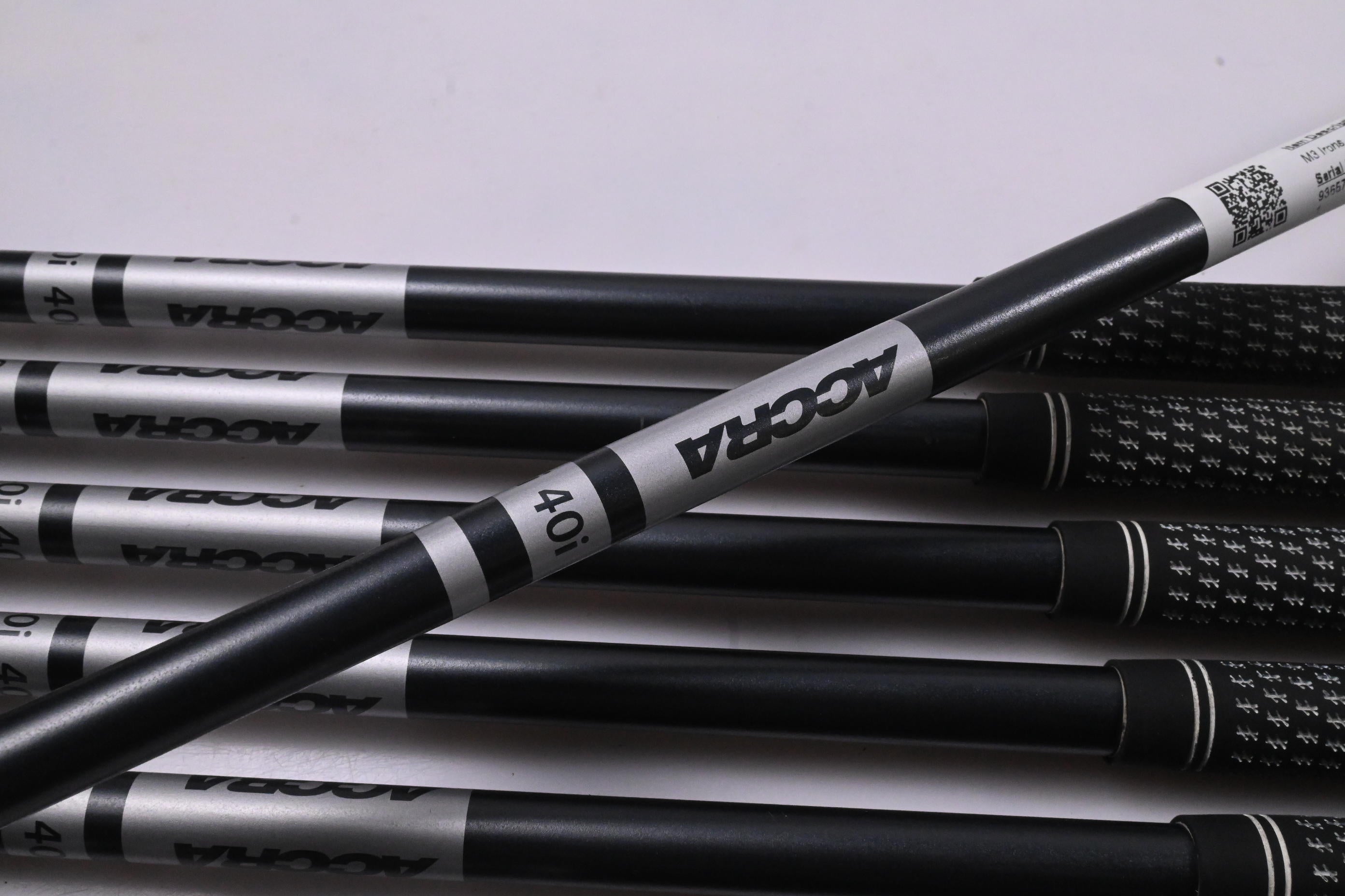 Taylormade M3 Irons / 5-PW+SW / Senior Flex Accra 40i Shafts