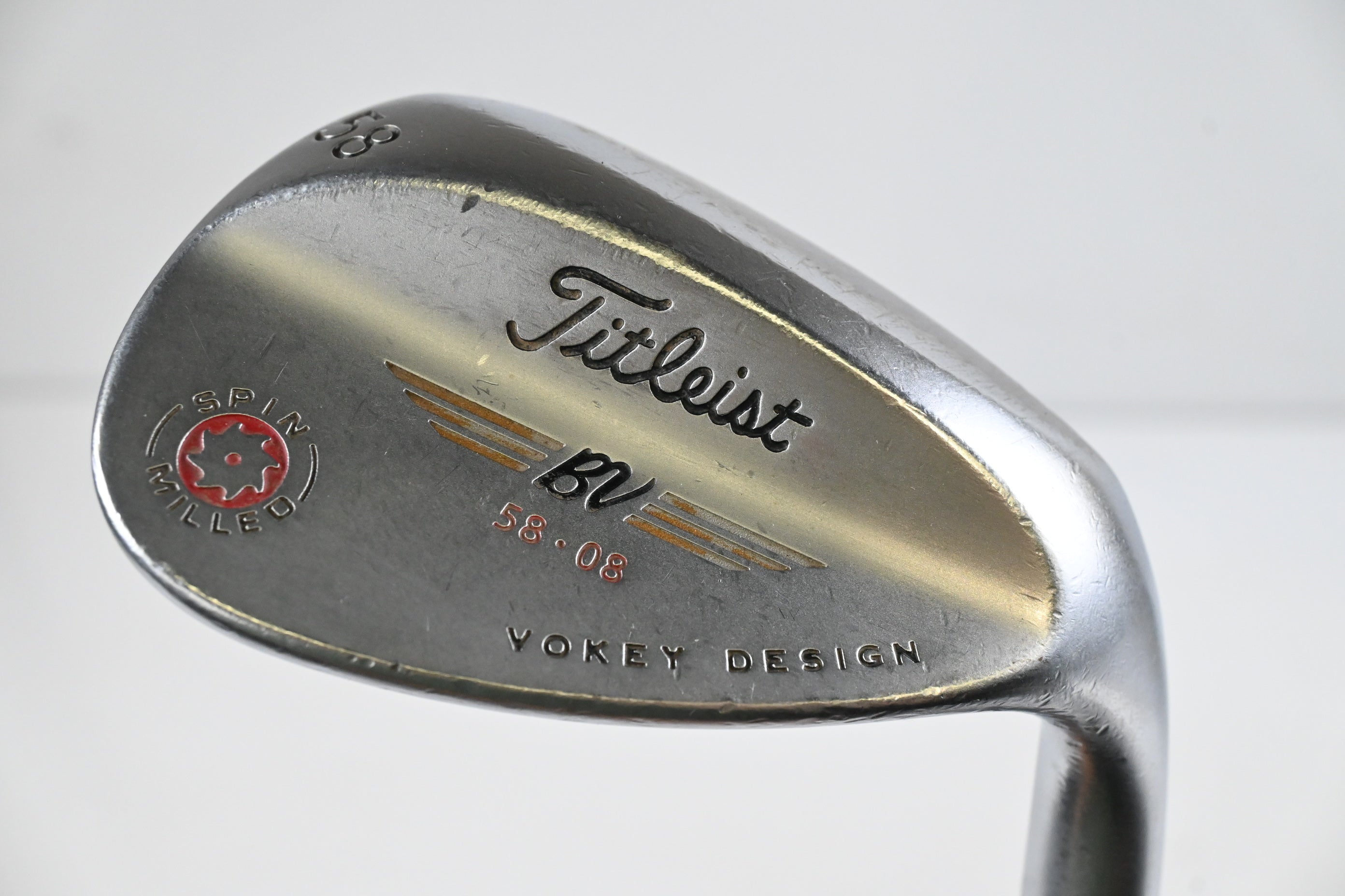 Titleist Vokey Spin Milled 2009 Lob Wedge / 58 Degree / Wedge Flex Vokey Design