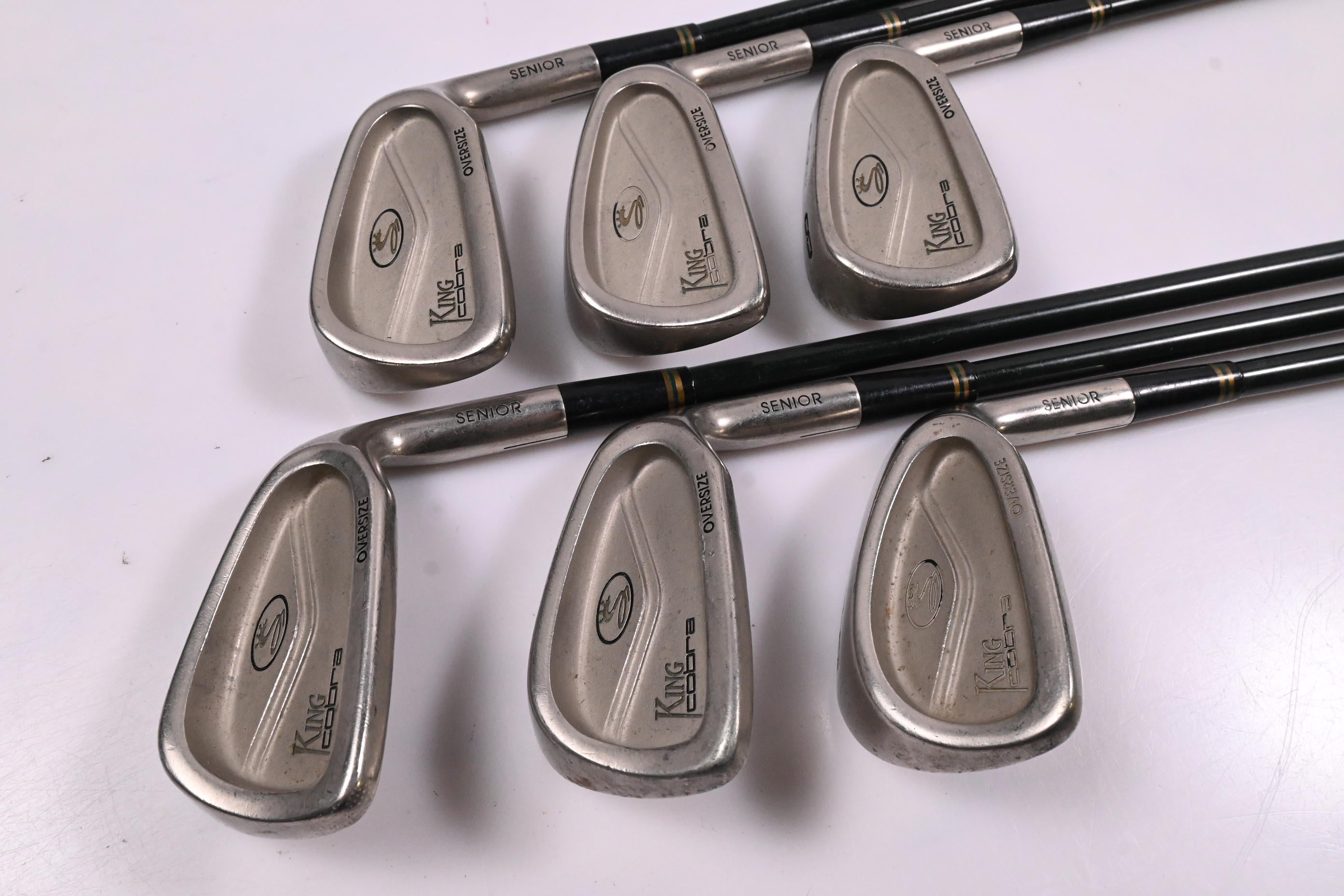 Cobra King Cobra Oversize Irons / 6-PW+GW / Senior Flex Cobra Shafts