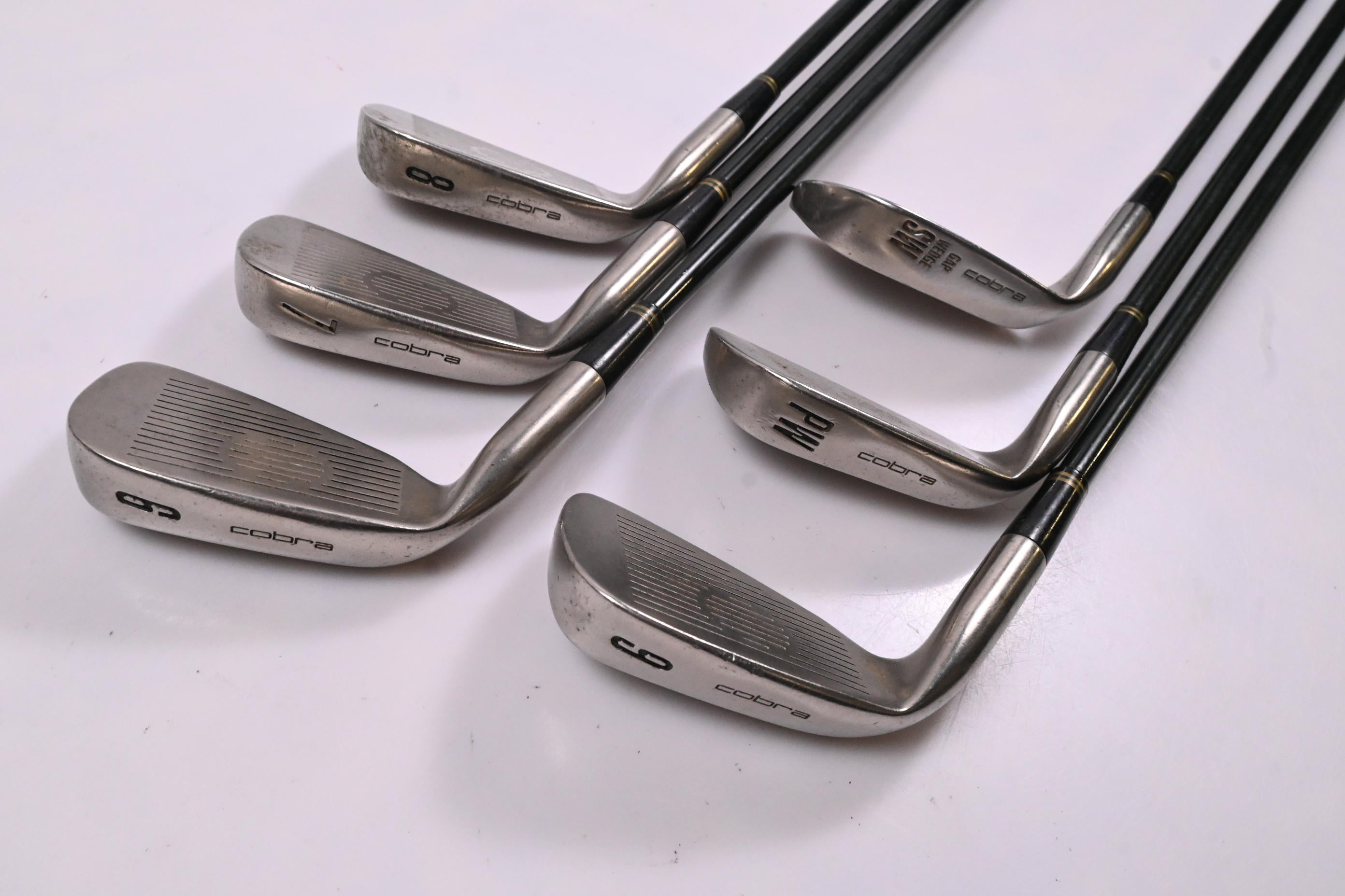Cobra King Cobra Oversize Irons / 6-PW+GW / Senior Flex Cobra Shafts