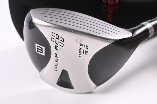 Wilson Deep Red II #3 Wood / 15 Degree / Regular Flex Wilson Prolite+ Shaft