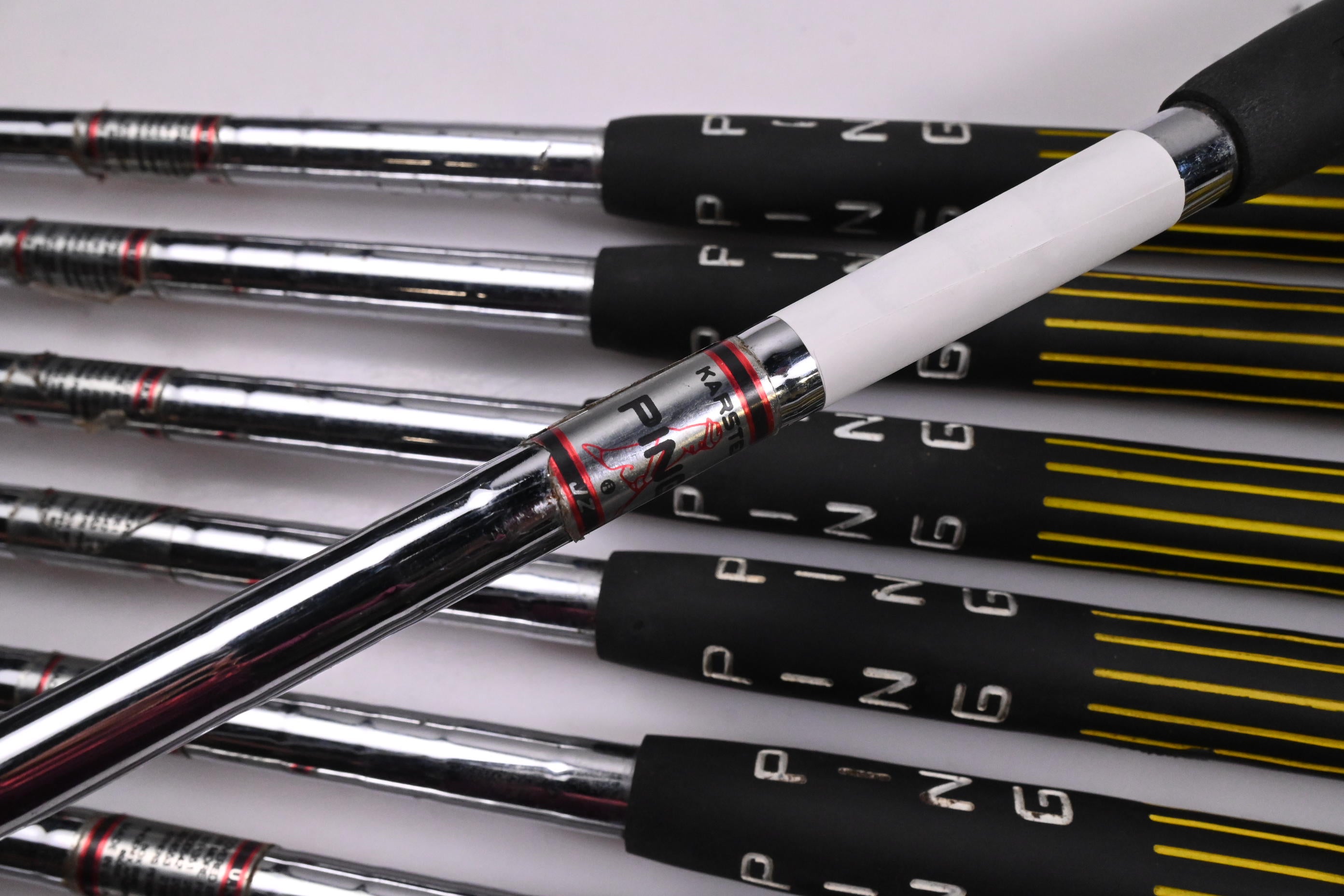 Ping Zing 2 Irons / 3-PW+SW / Green Dot / Stiff Flex Ping Karsten JZ Shafts