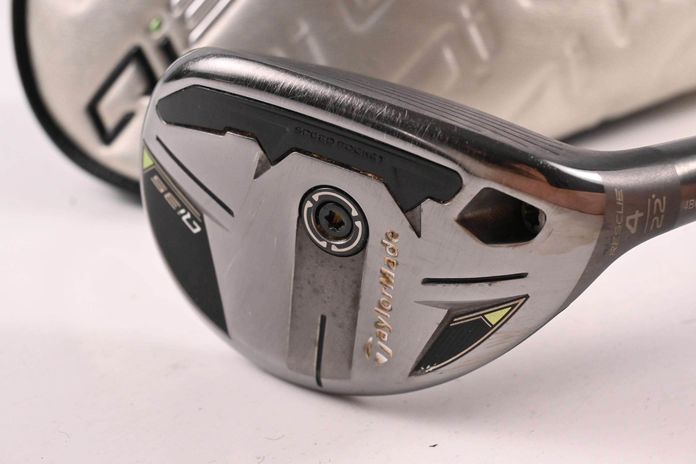 Taylormade Qi35 #4 Hybrid / 22 Degree / Regular Flex Ventus TR Blue 6 Shaft