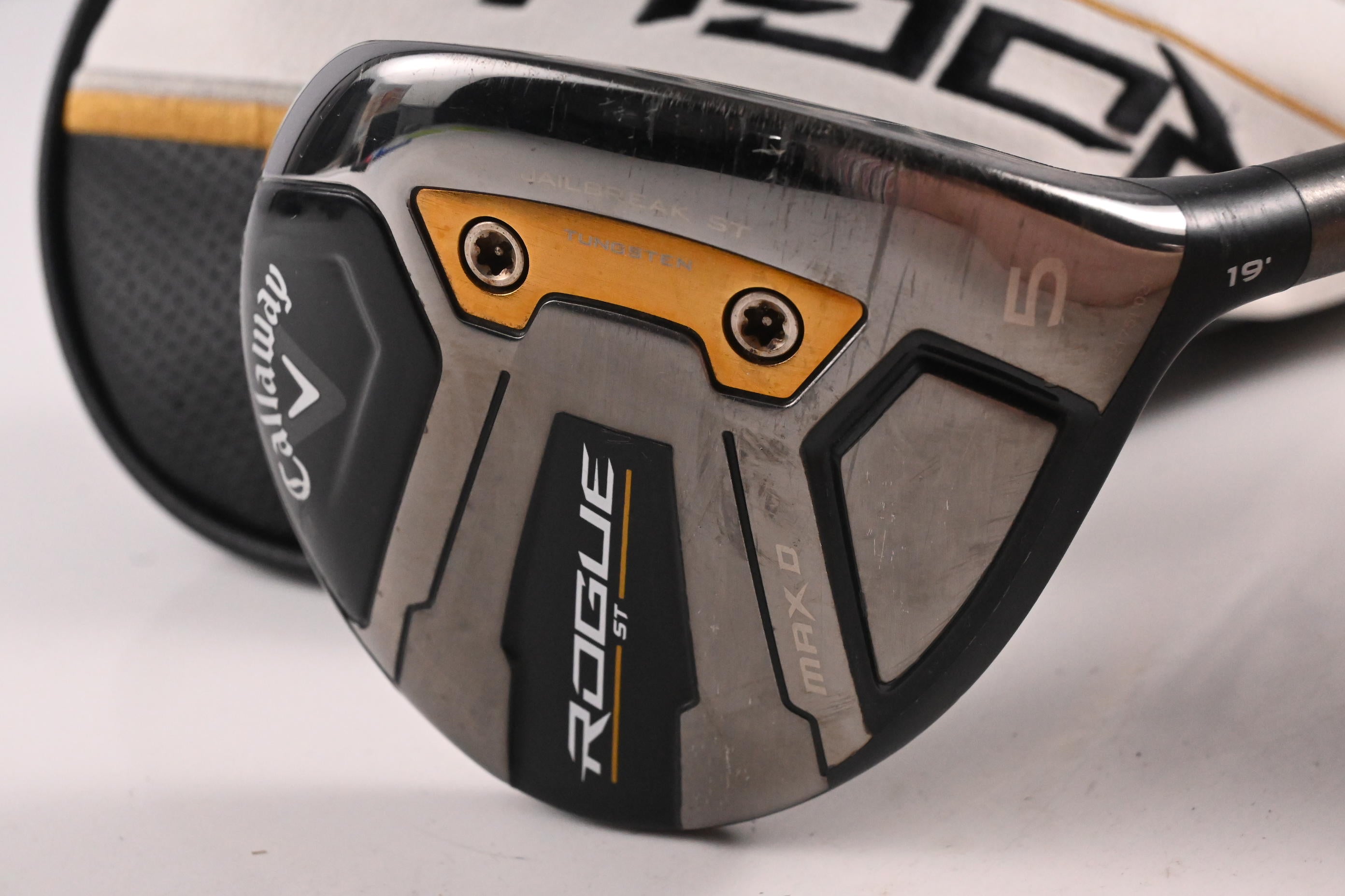 Left Hand Callaway Rogue ST Max D #5 Wood / 19 Degree / Ladies Flex Cypher 40