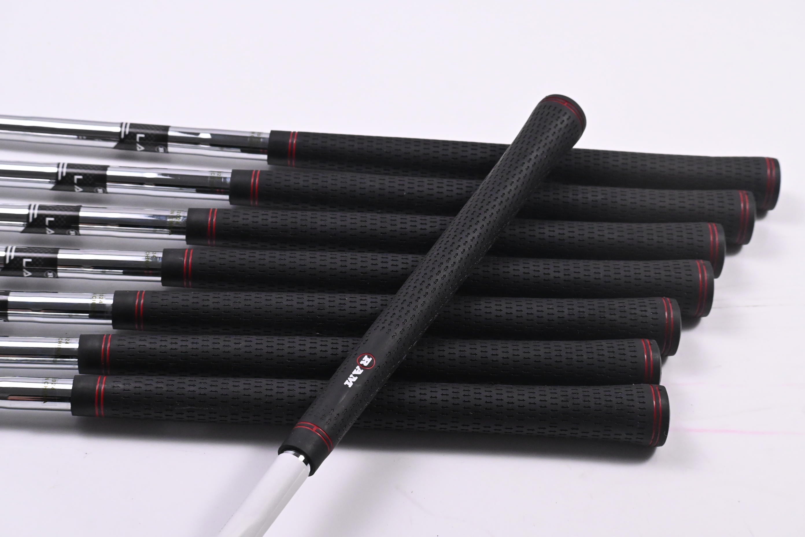 Left Hand RAM LASER Irons / 4-PW+56° / Regular Flex Ram Laser Steel Shafts