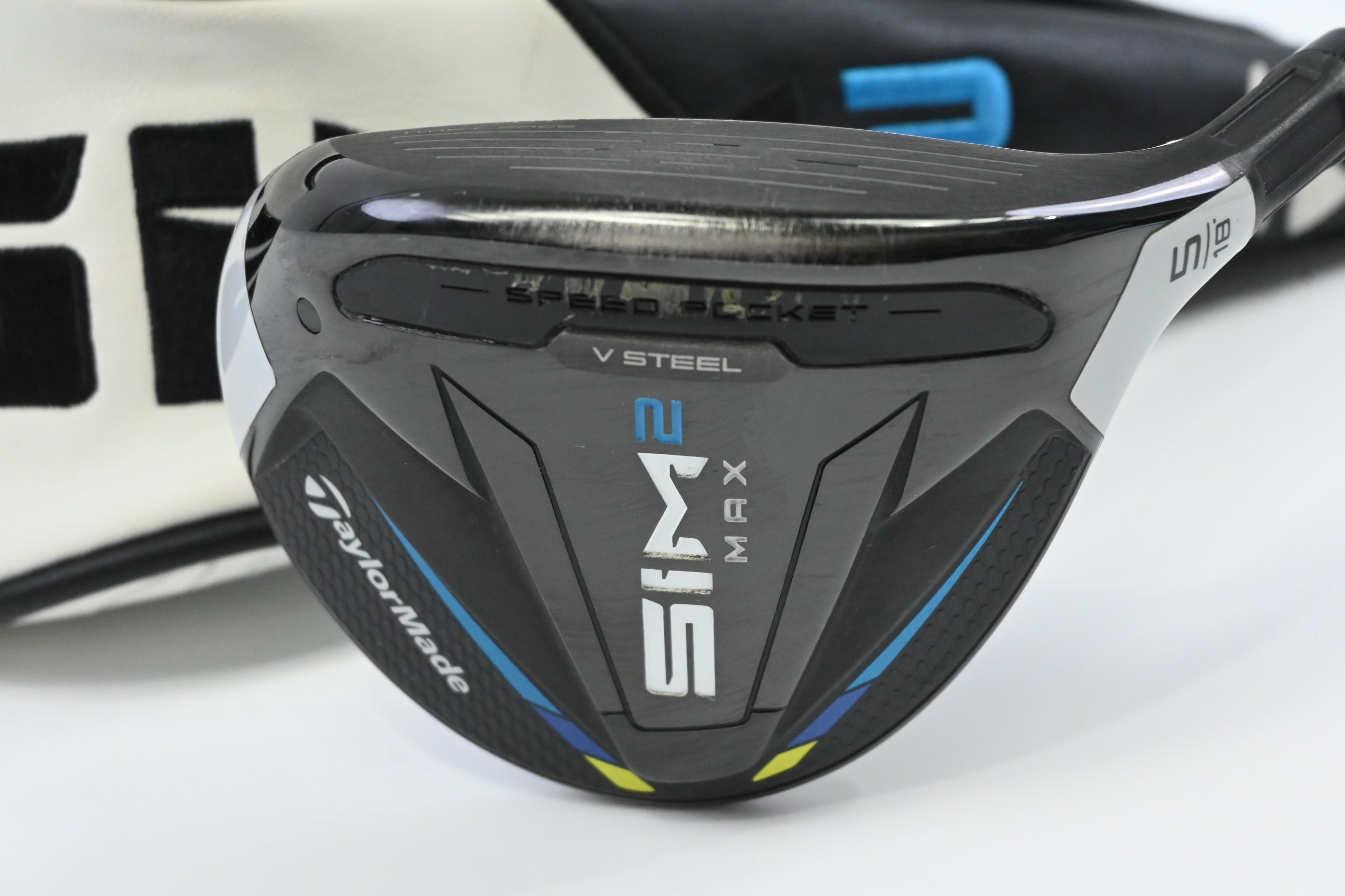 Taylormade SIM2 Max #5 Wood / 18 Degree / Stiff Flex Fujikura Ventus Blue 6