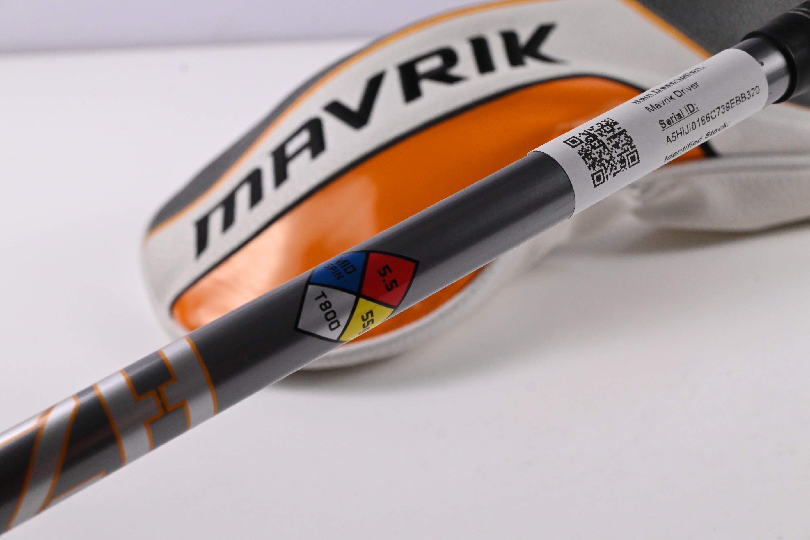 Callaway Mavrik Driver / 9 Degree / Regular Flex HZRDUS T800 55 Shaft