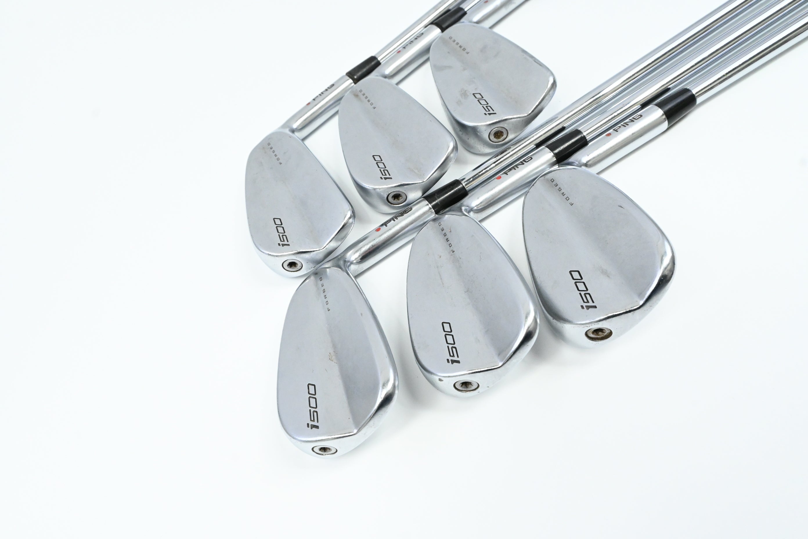 Ping i500 Irons / 5-PW / Red Dot / Stiff Flex Dynamic Gold 105 S300 Shafts