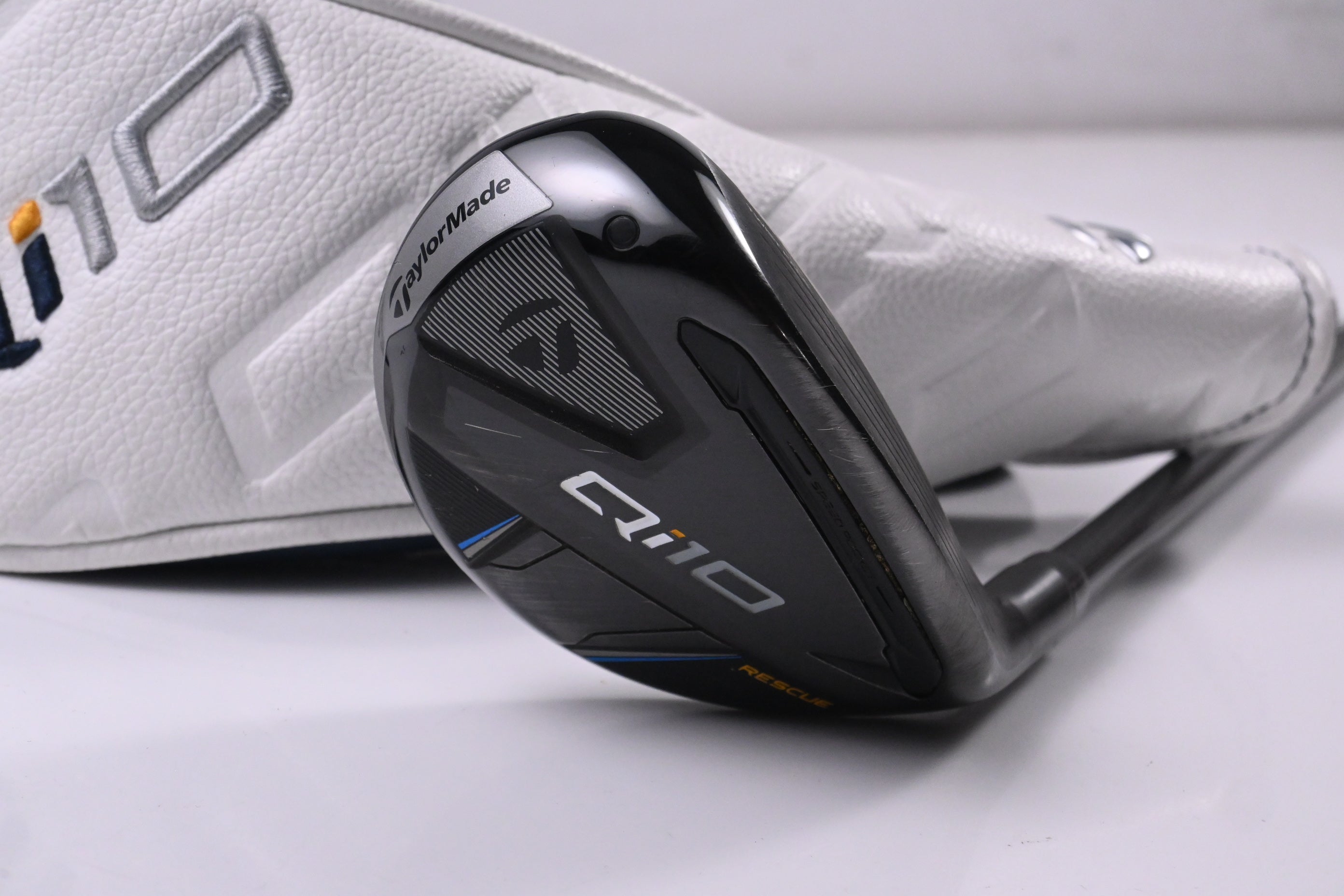 Taylormade Qi10 #3 Hybrid / 19 Degree / Stiff Flex Ventus TR Blue 7 Shaft