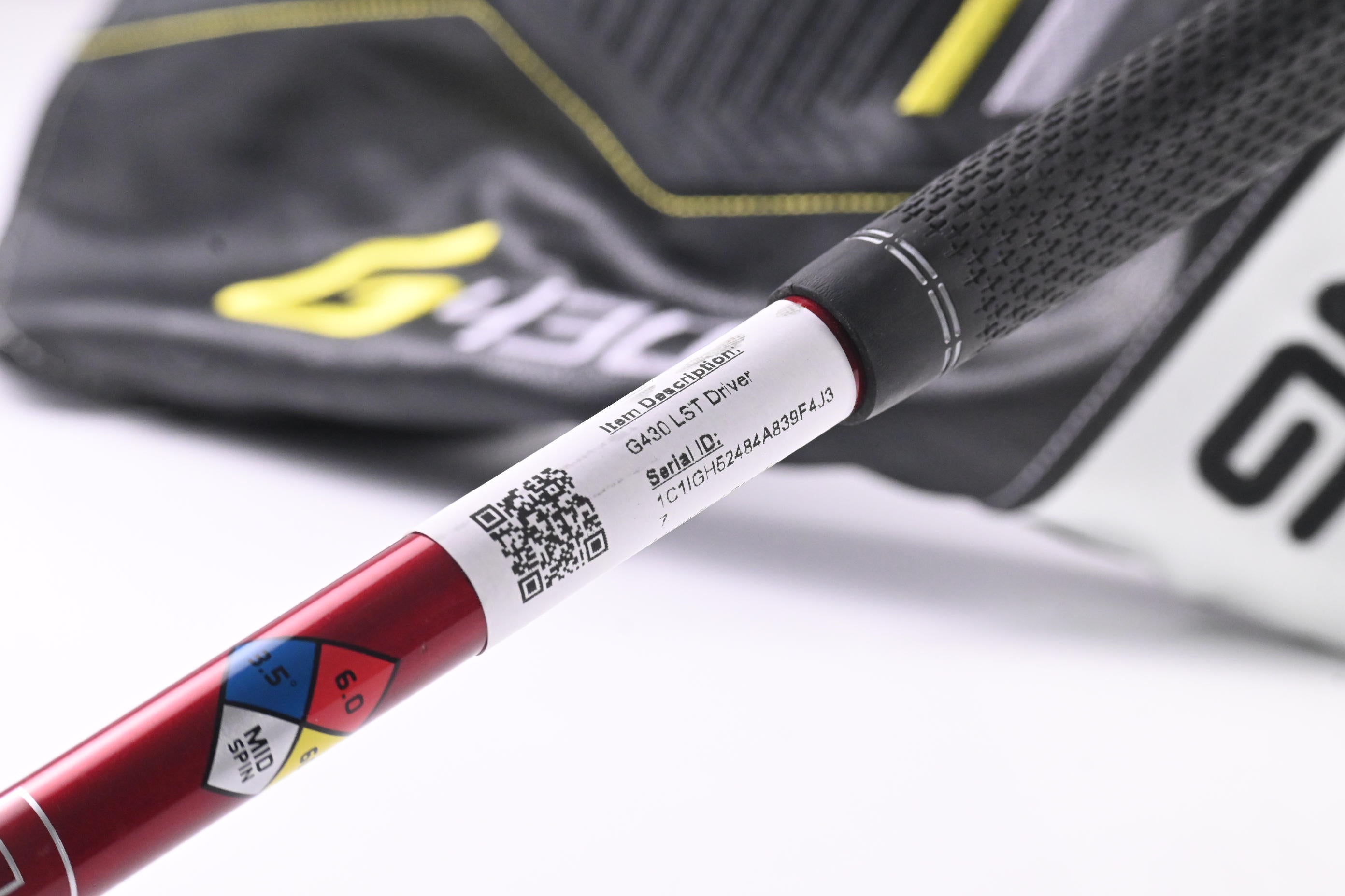 Ping G430 LST Driver / 10.5 Degree / Stiff Flex HZRDUS Smoke RDX Red 60 Shaft