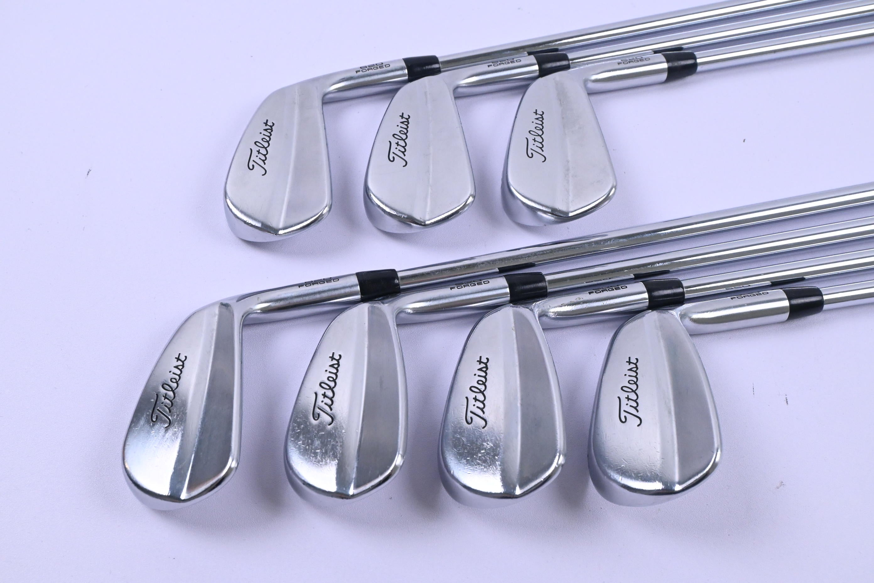 Titleist MB 620 Irons / 4-PW / Stiff Flex Project X Rifle Shafts