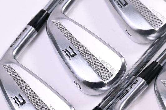 Cobra 3DP X Irons / 5-PW+GW / Stiff Flex KBS Tour Lite Shafts