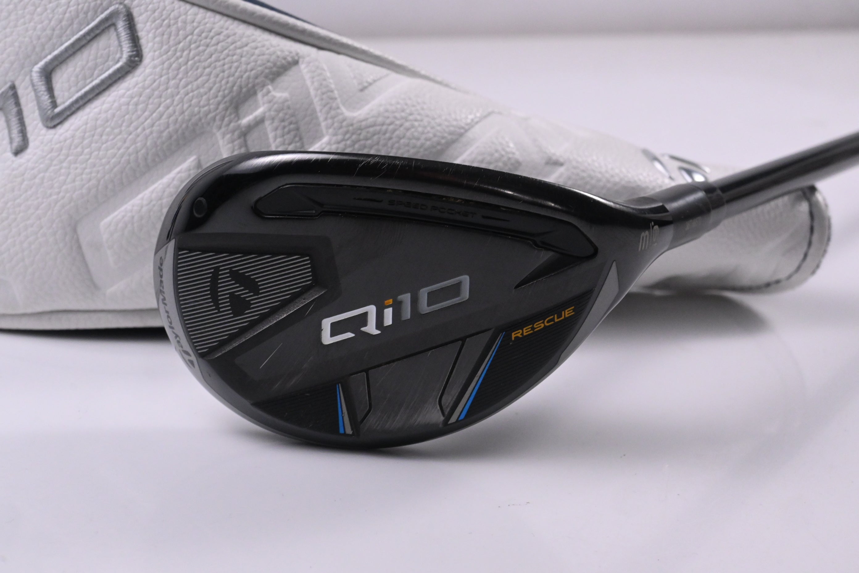 Taylormade Qi10 #3 Hybrid / 19 Degree / Stiff Flex Ventus TR Blue 7 Shaft