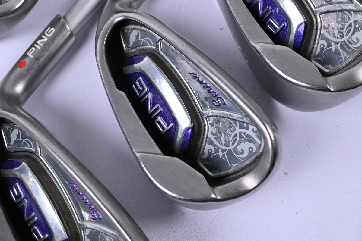 Ladies Ping Serene Combo Irons / 7-PW+SW / Red Dot / Ladies Flex ULT 210 Shafts