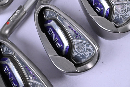 Ladies Ping Serene Combo Irons / 7-PW+SW / Red Dot / Ladies Flex ULT 210 Shafts