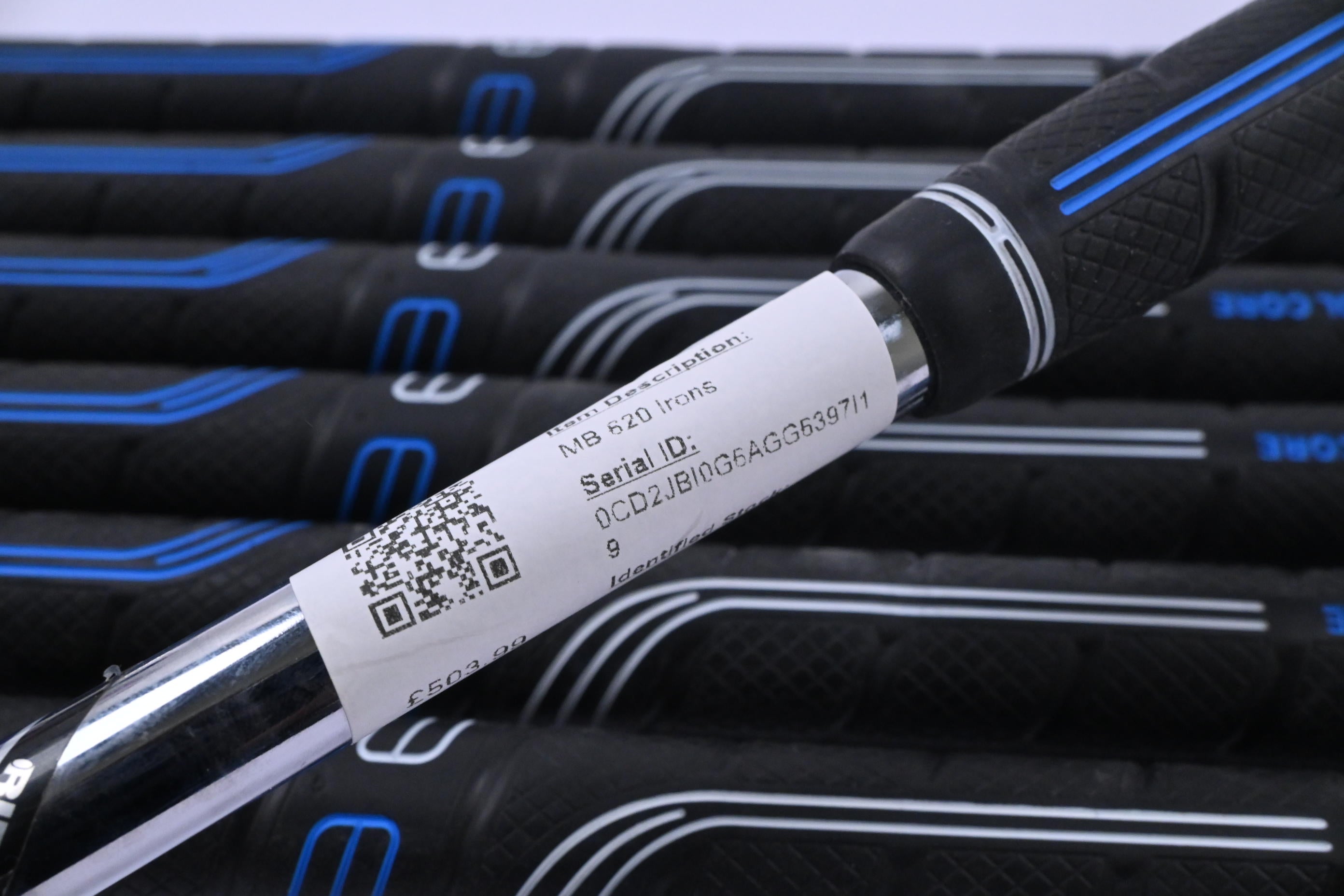 Titleist MB 620 Irons / 4-PW / Stiff Flex Project X Rifle Shafts