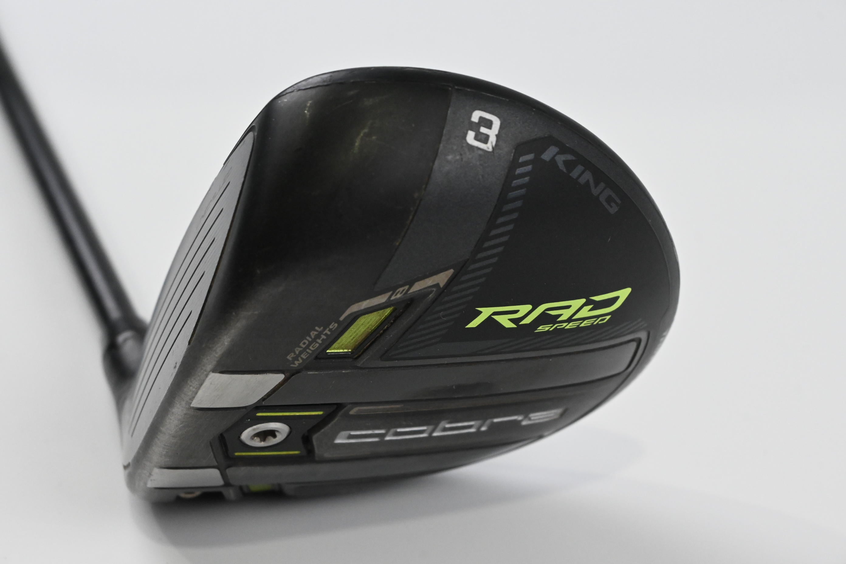 Left Hand Cobra King Radspeed Big Tour #3 Wood / 14.5 Degree / Stiff Flex Motore