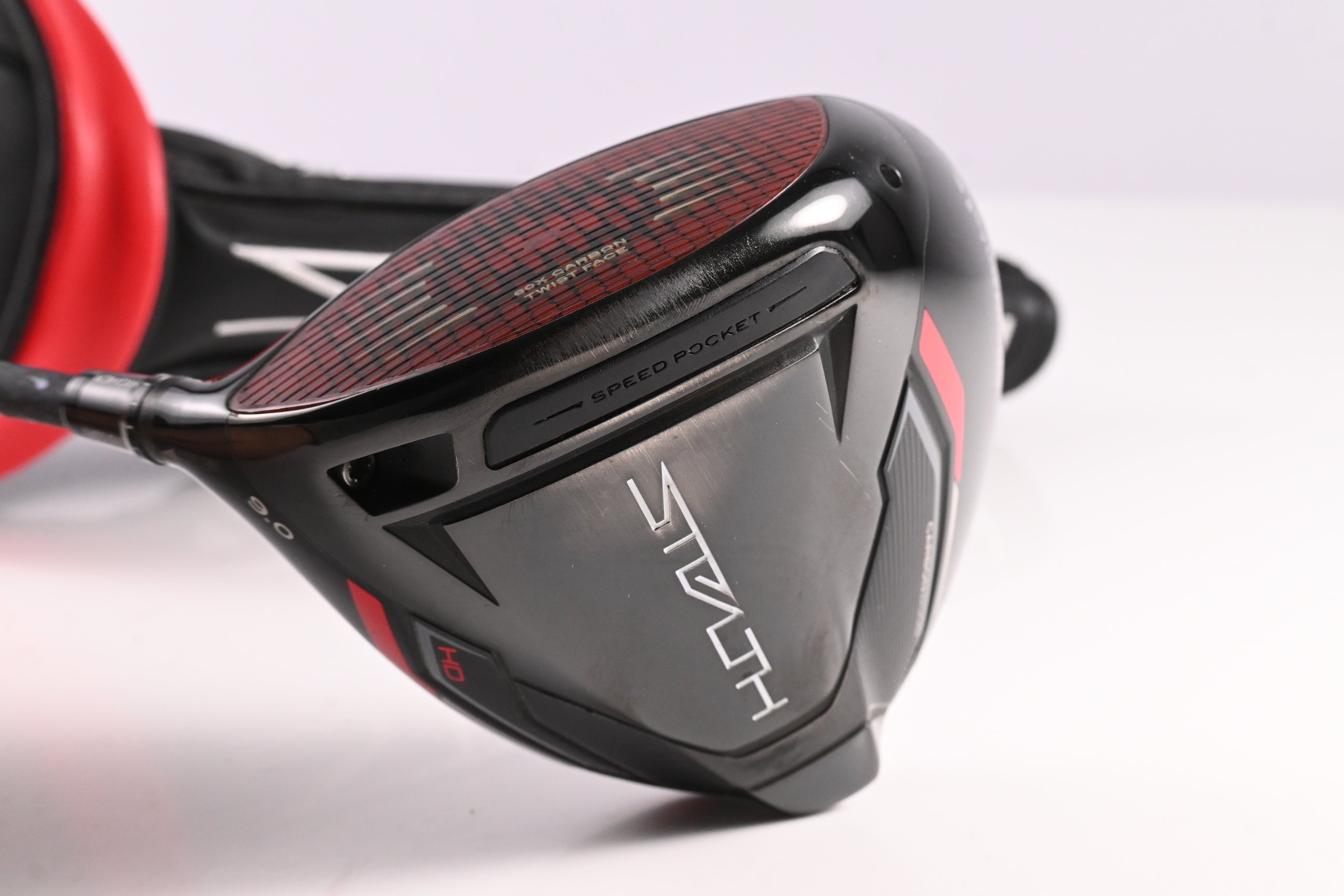 Left Hand Taylormade Stealth HD Driver / 9 Degree / Stiff Flex Ventus Blue 5