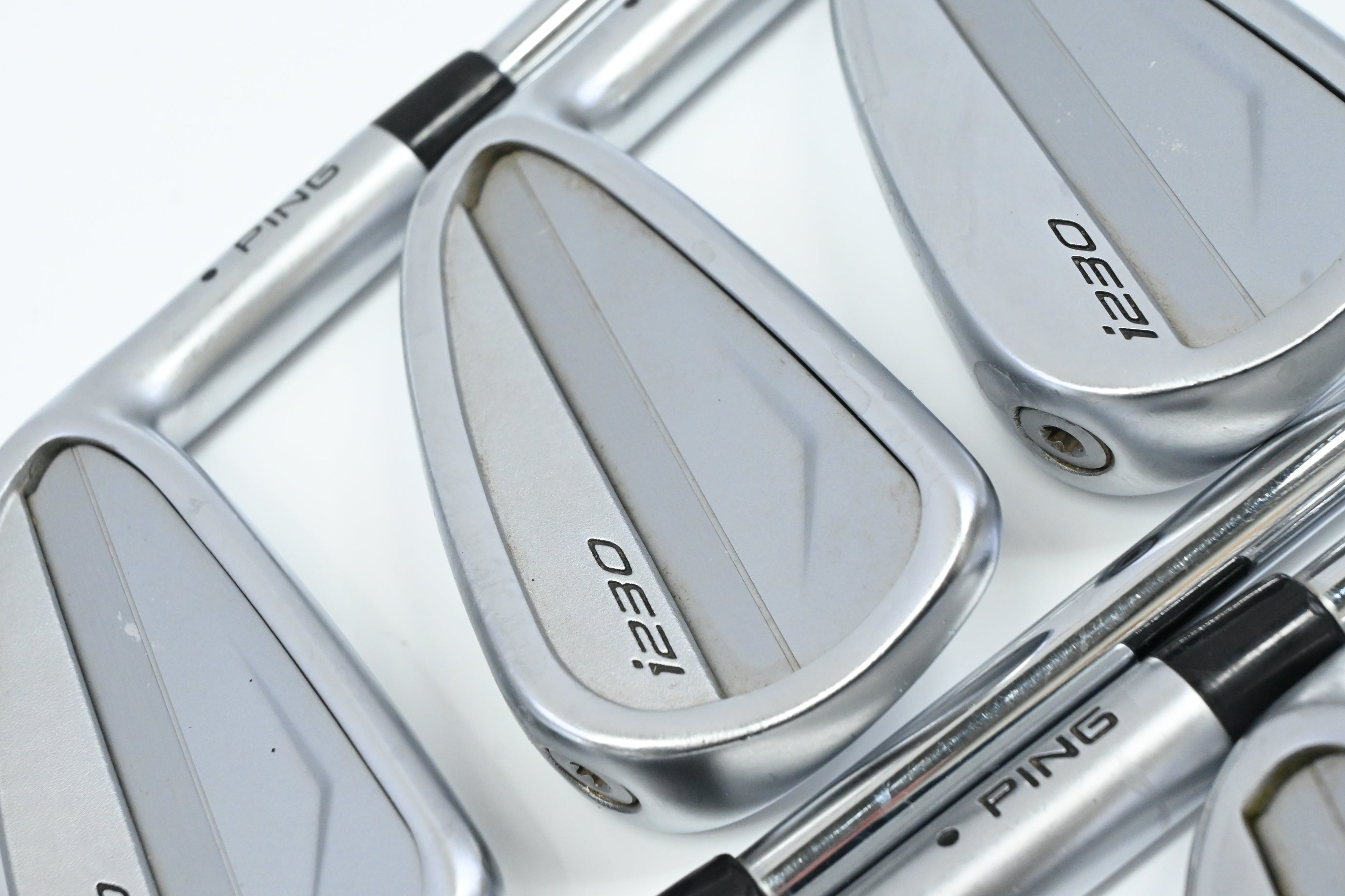 Ping i230 Irons / 4-PW / Black Dot / Stiff Flex NS Pro Modus3 Tour 105 Shafts
