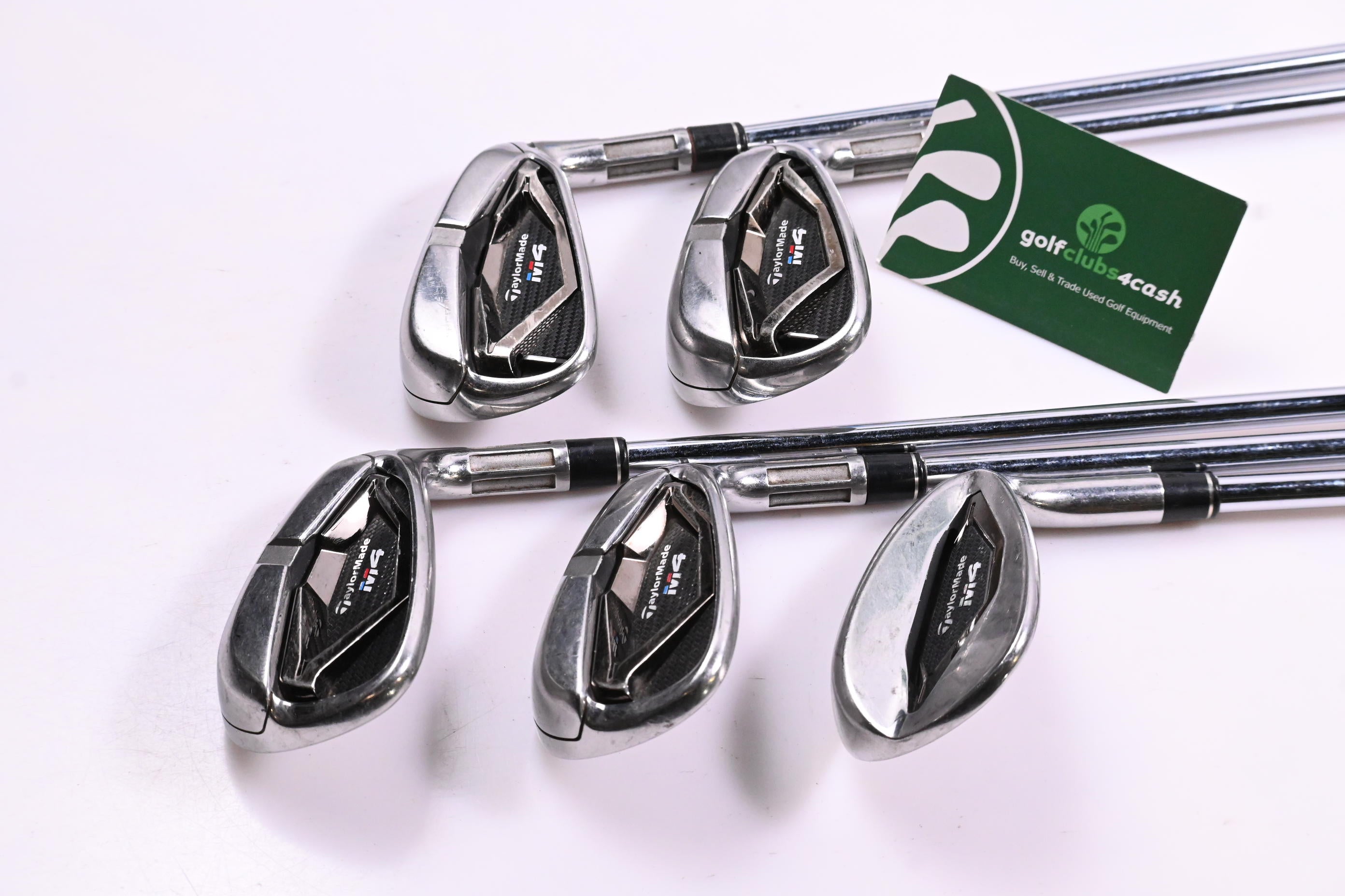 Taylormade M4 Irons / 7-PW+SW / Regular Flex KBS MAX 85 Shafts