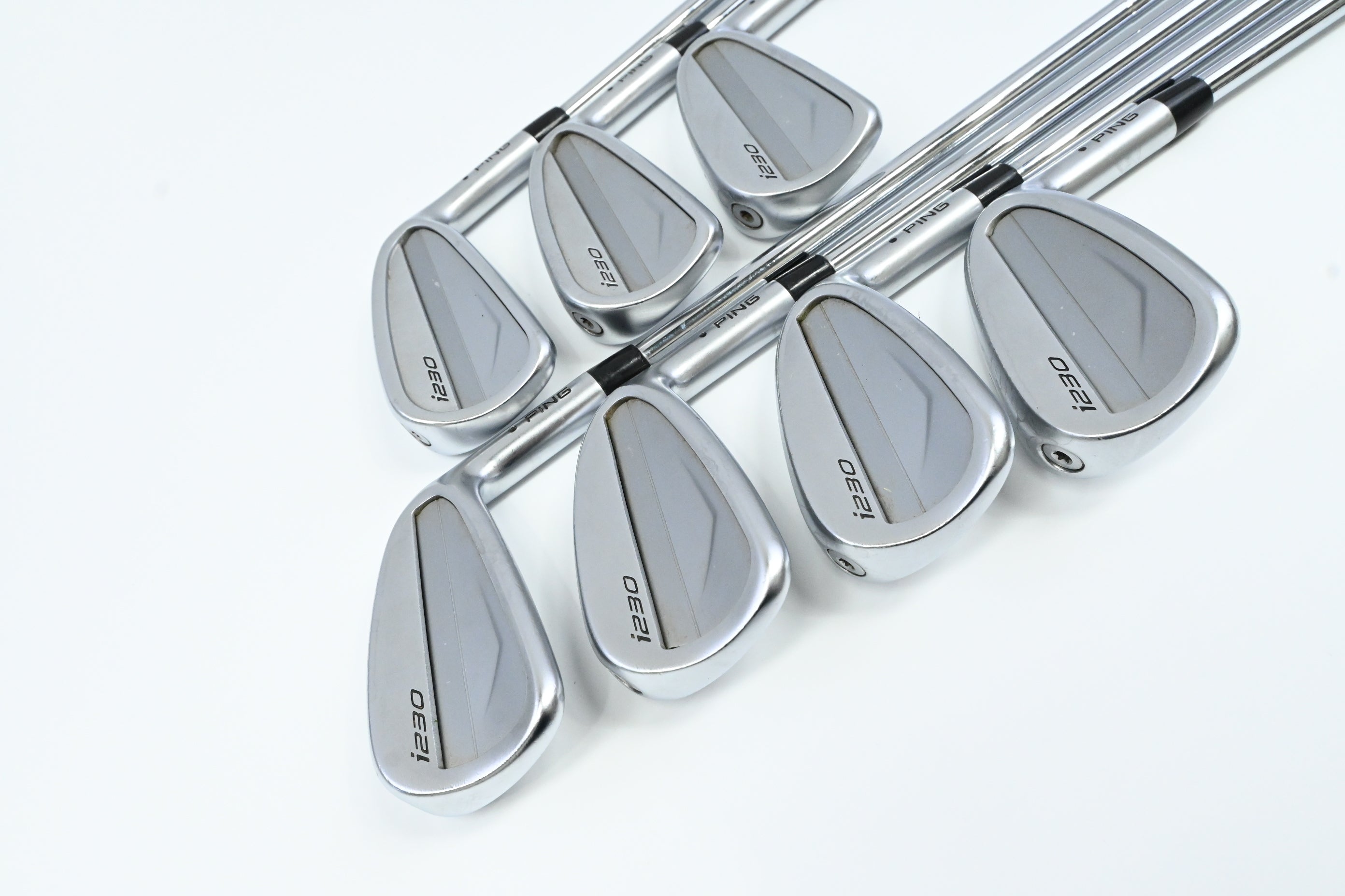 Ping i230 Irons / 4-PW / Black Dot / Stiff Flex NS Pro Modus3 Tour 105 Shafts