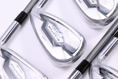 Callaway Quantum Max OS Irons / 7-PW+GW+SW / Regular Flex Denali Silver 60