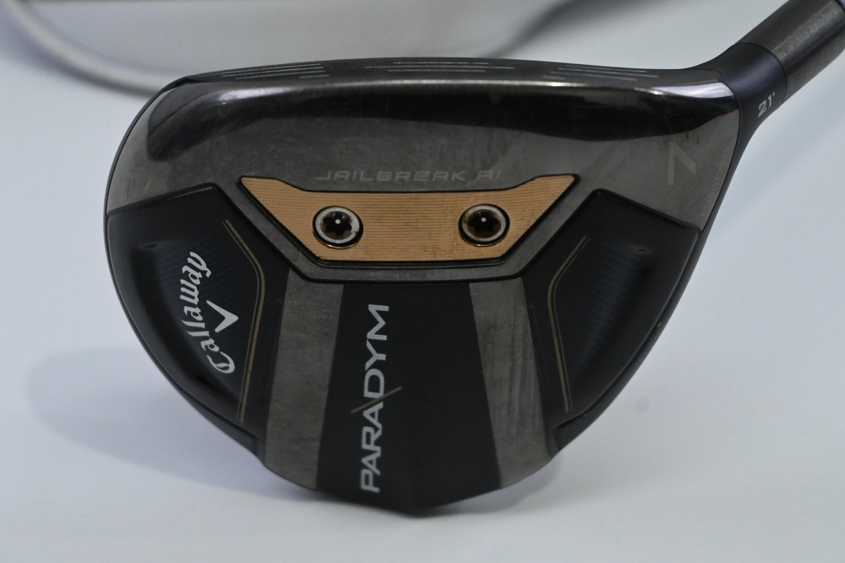 Callaway Paradym #7 Wood / 21 Degree / Regular Flex HZRDUS Gen4 Silver 60 Shaft