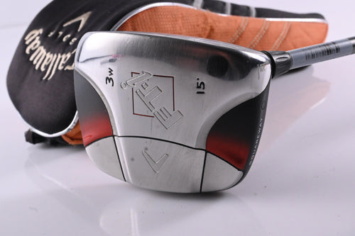 Callaway FT-i Squareway #3 Wood / 15 Degree / Regular Flex Fujikura M Fit-on