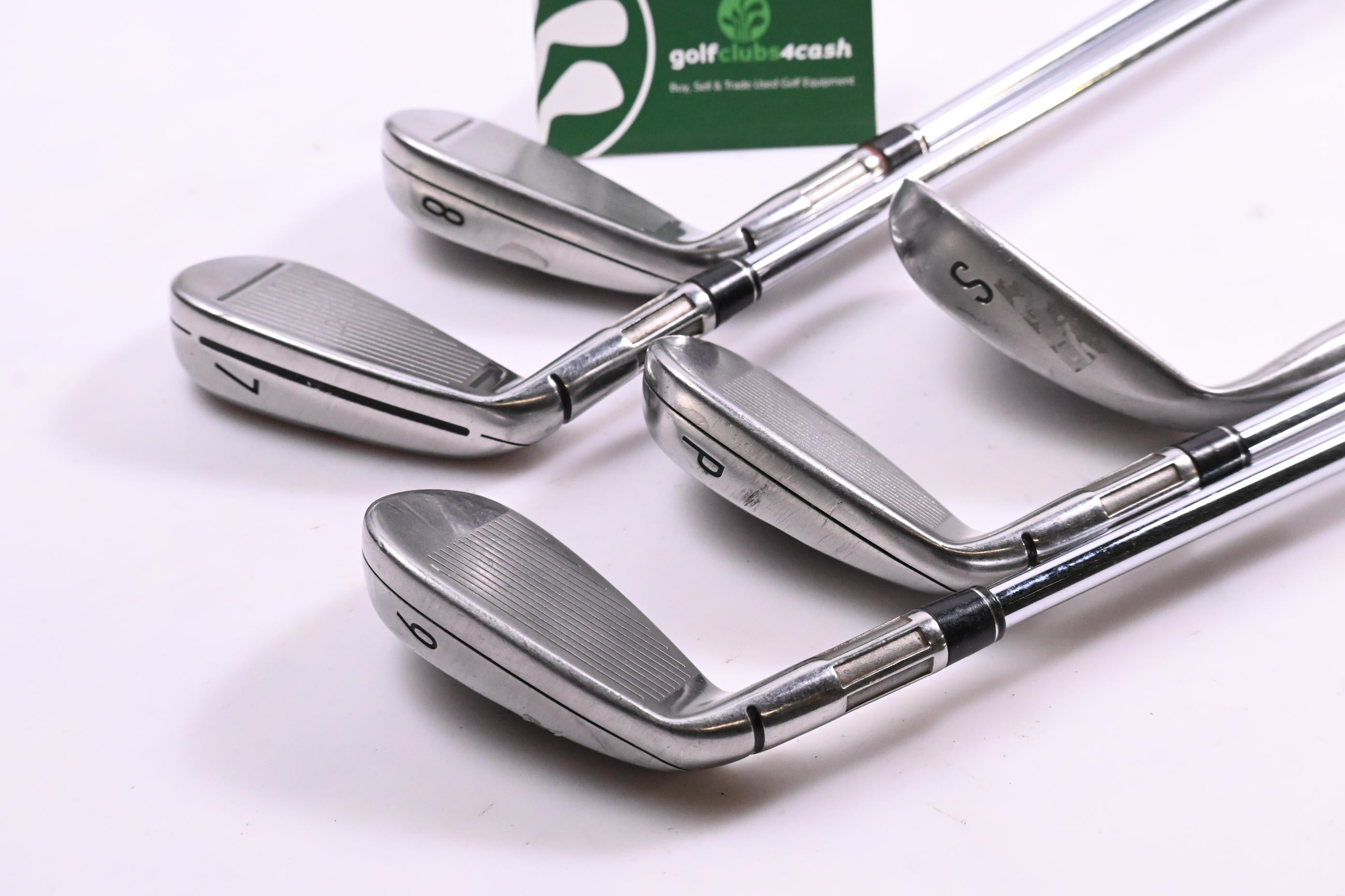 Taylormade M4 Irons / 7-PW+SW / Regular Flex KBS MAX 85 Shafts