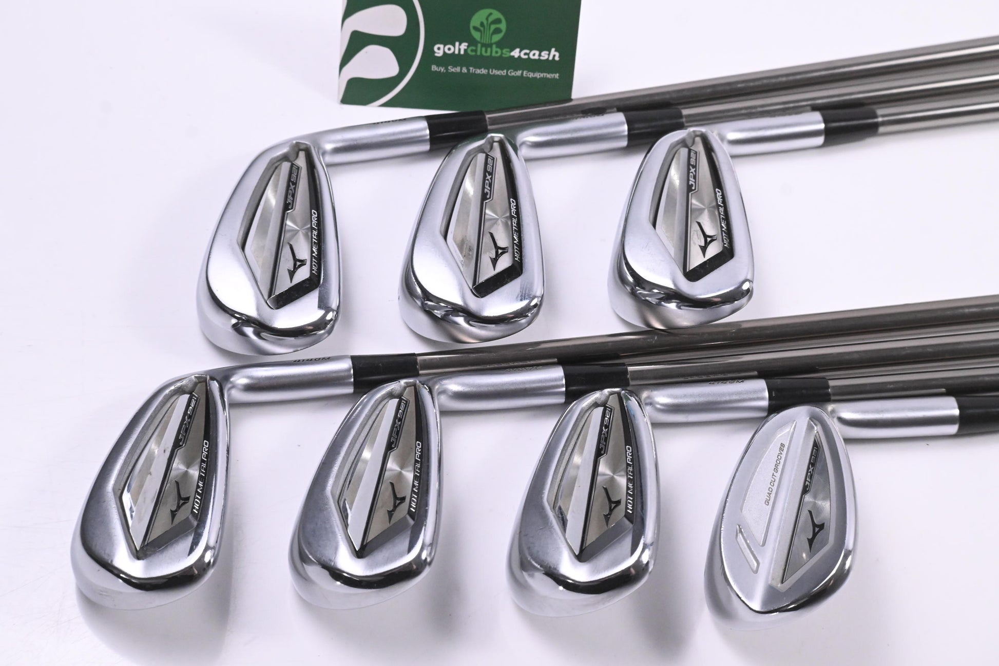 Mizuno JPX 923 Hot Metal Pro Irons / 5-PW+GW / Regular Flex Recoil ESX 460
