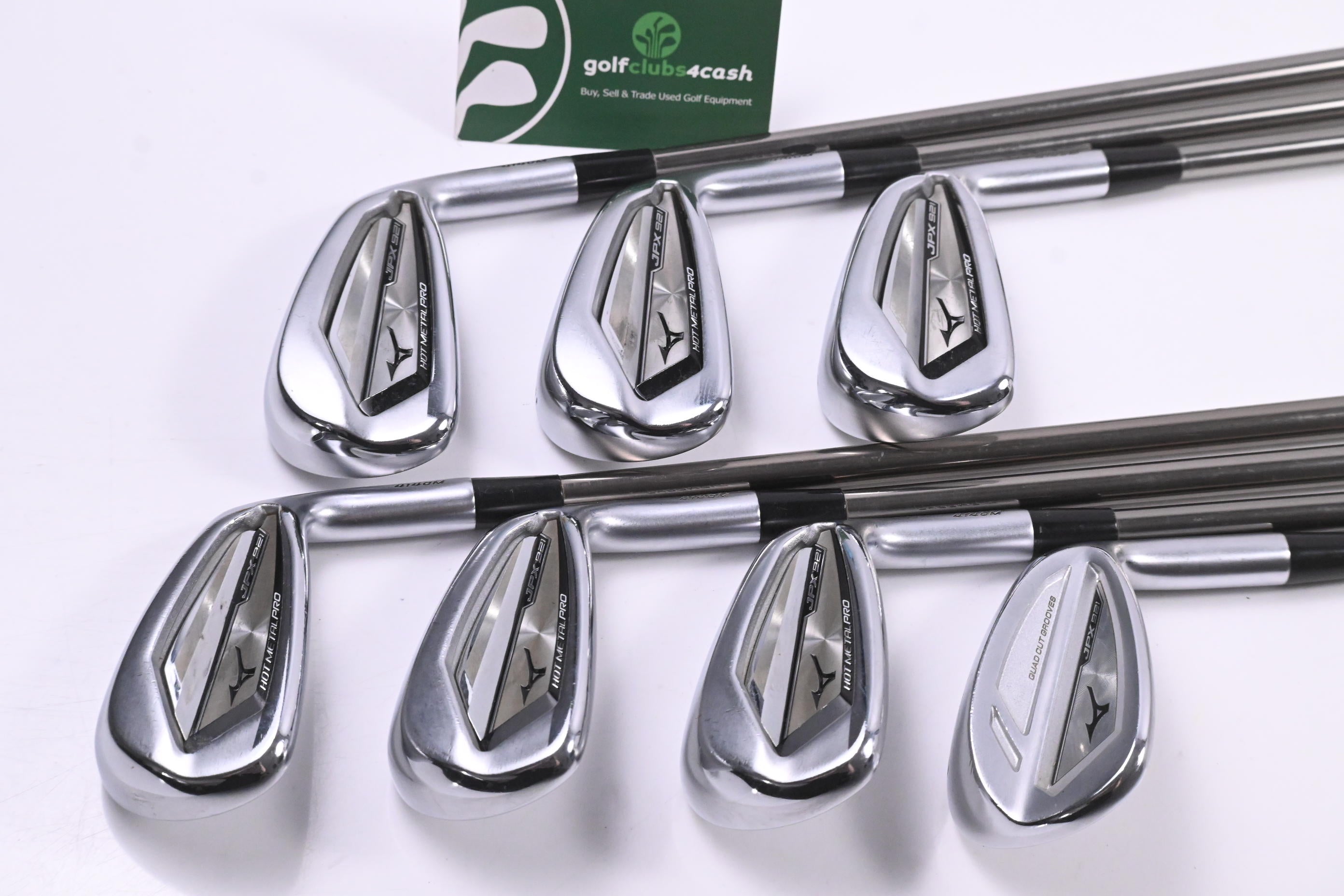 Mizuno JPX 923 Hot Metal Pro Irons / 5-PW+GW / Regular Flex Recoil ESX 460