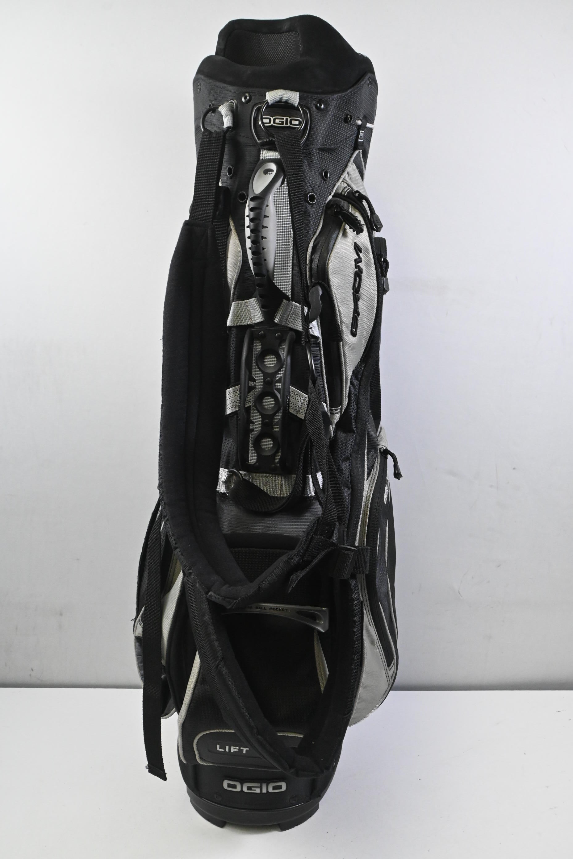 Ogio GRDM Stand Bag / 8-Way Divider / Black & Silver