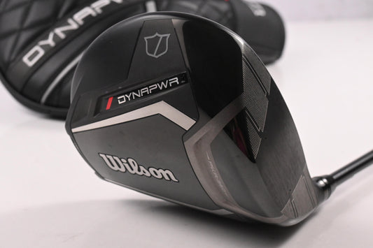 Wilson DYNAPWR Max+ Driver / 10.5 Degree / Stiff Flex Denali Black 60 Shaft