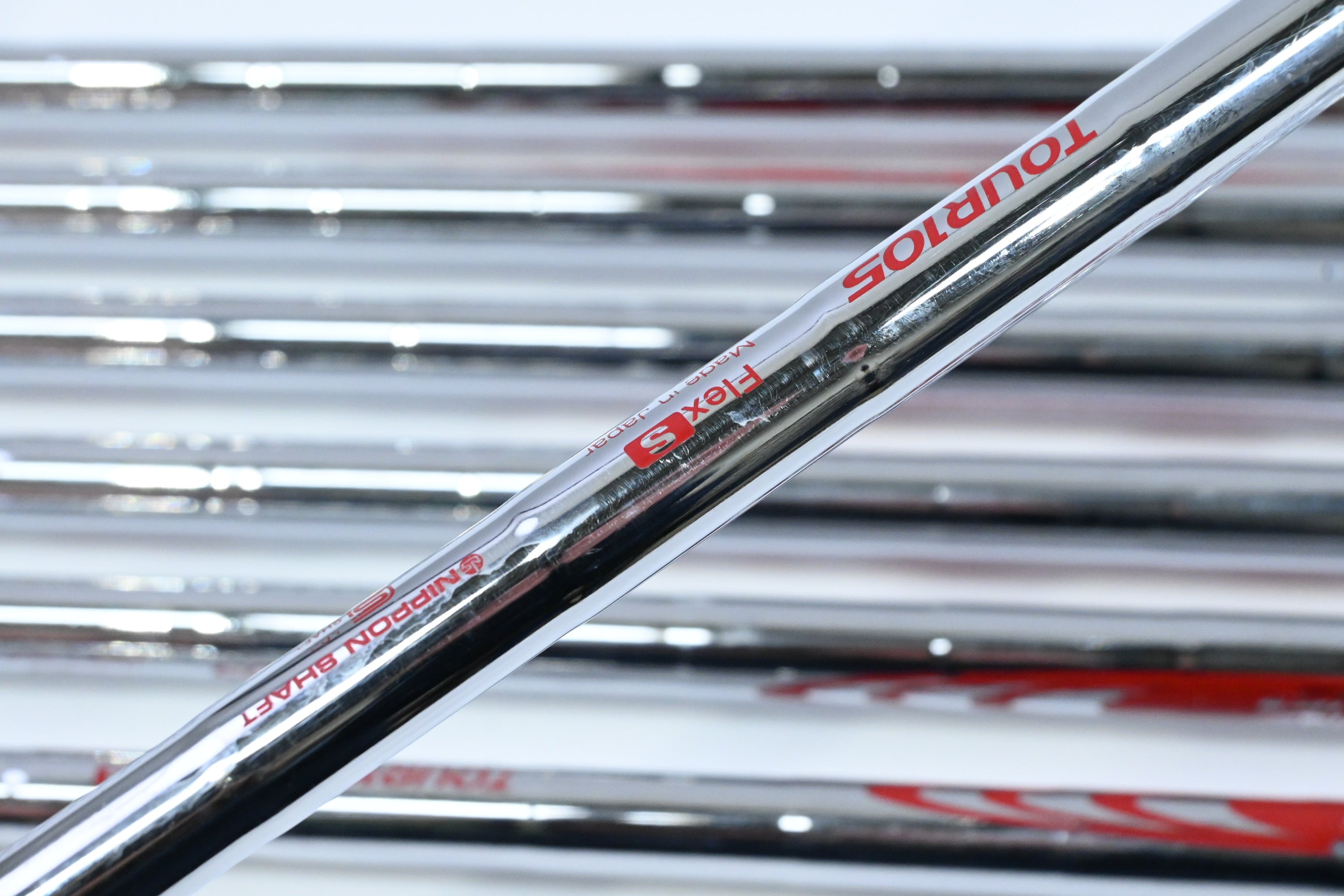 Ping i230 Irons / 4-PW / Black Dot / Stiff Flex NS Pro Modus3 Tour 105 Shafts
