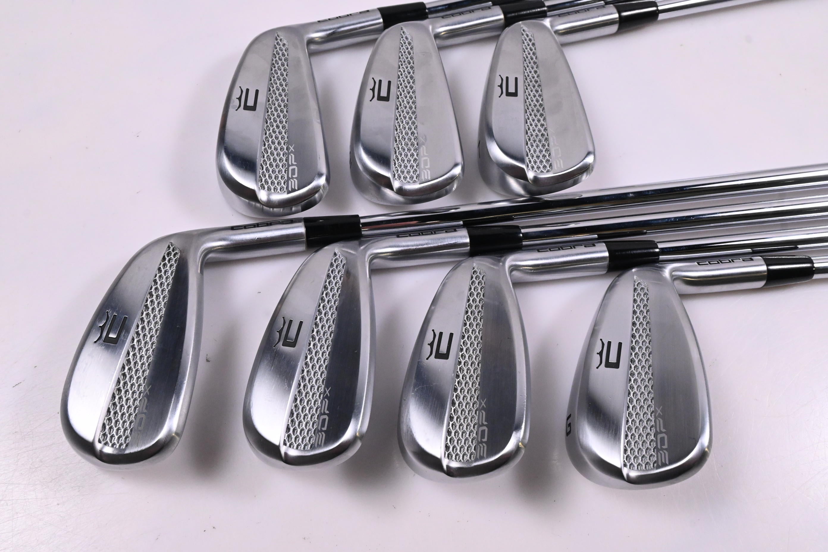 Cobra 3DP X Irons / 5-PW+GW / Stiff Flex Project X Shafts