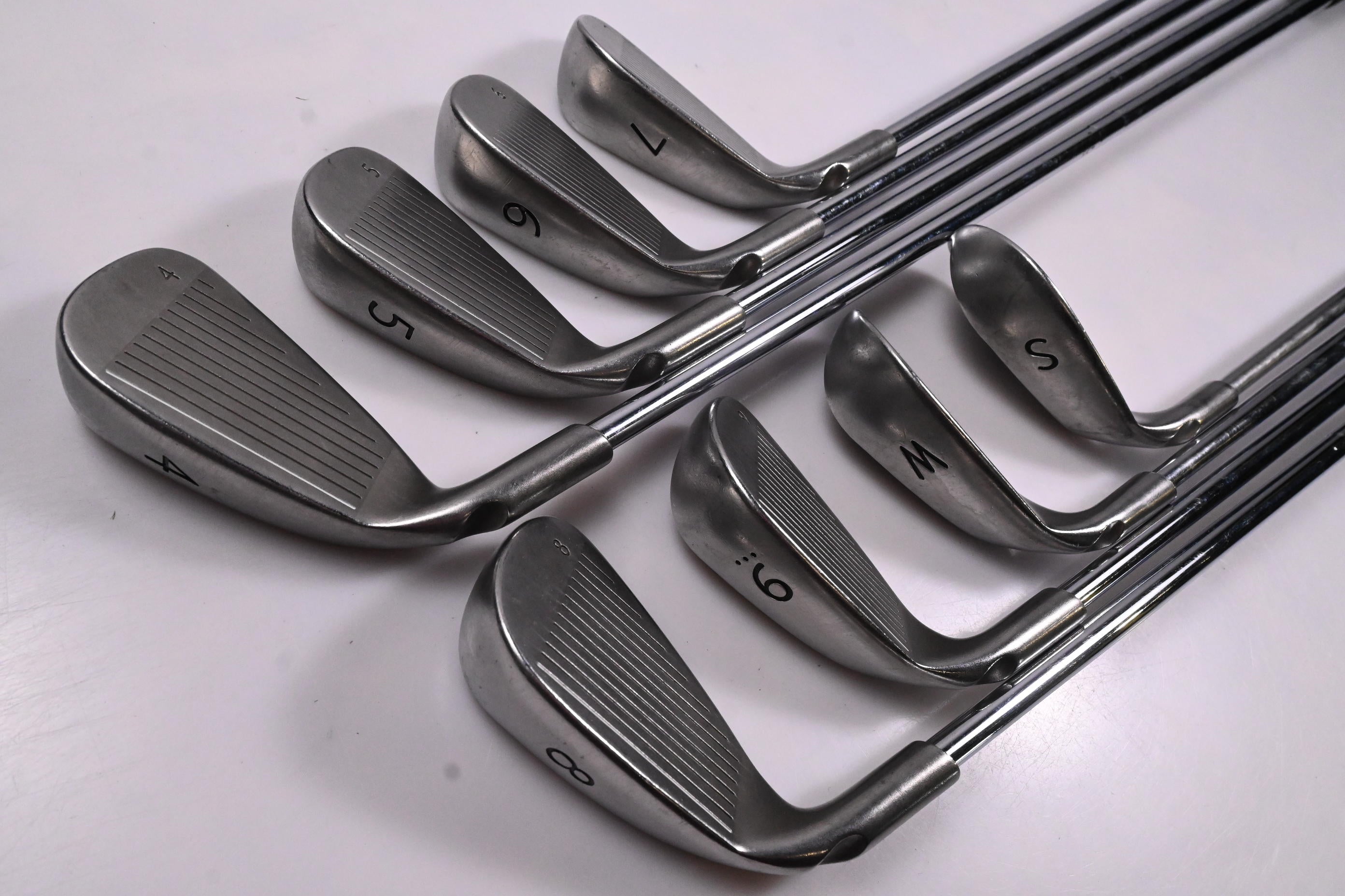 Ping G15 Irons / 4-PW+SW / Blue Dot / Stiff Flex Steel Shafts