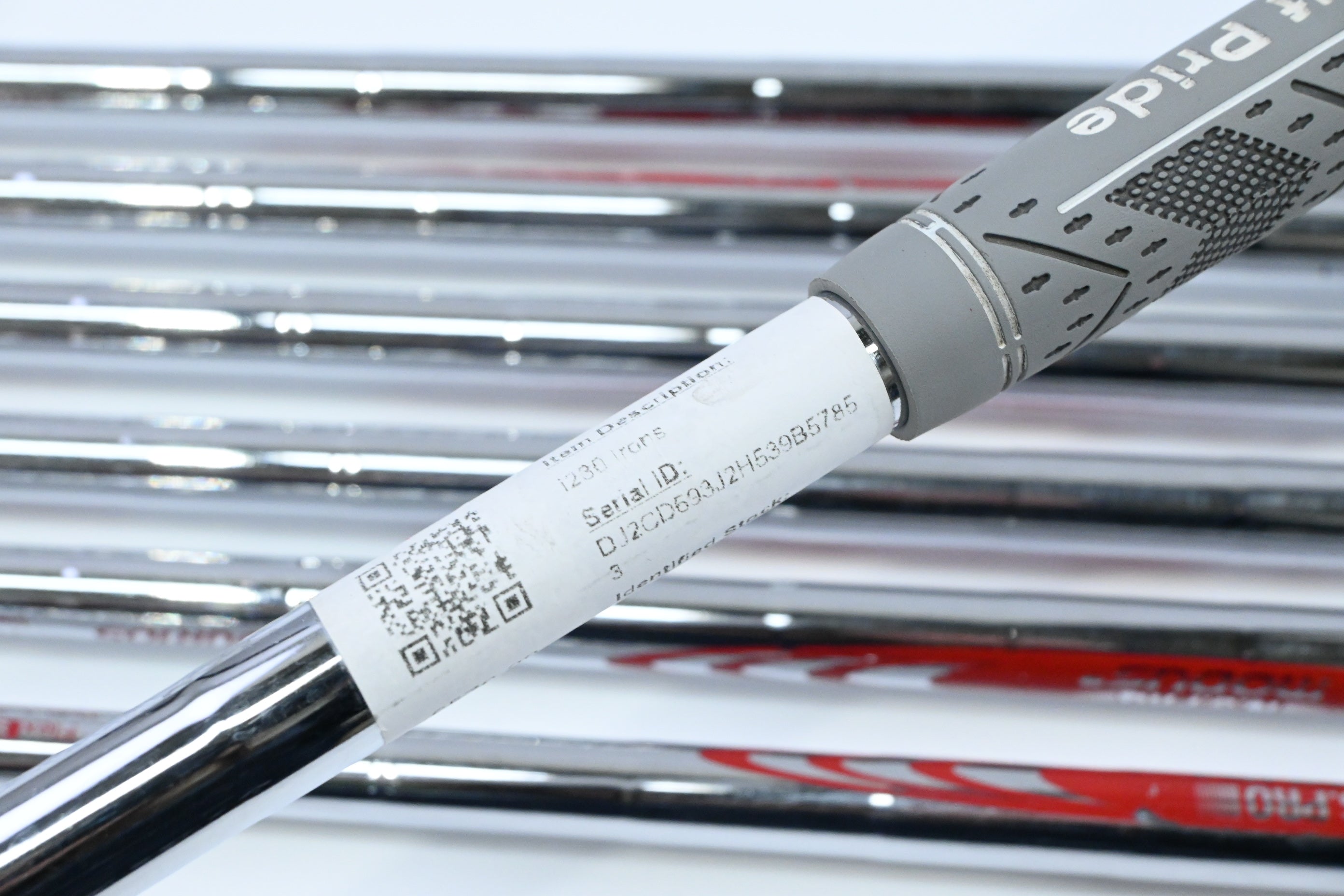 Ping i230 Irons / 4-PW / Black Dot / Stiff Flex NS Pro Modus3 Tour 105 Shafts