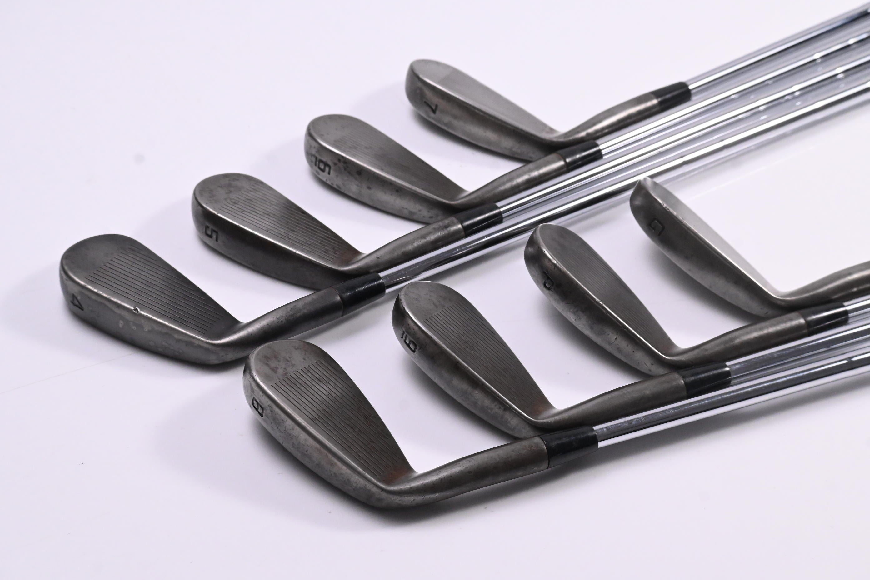 Cobra King Tour Raw 2023 Irons / 4-PW+GW / Stiff Flex KBS Tour Lite Shafts