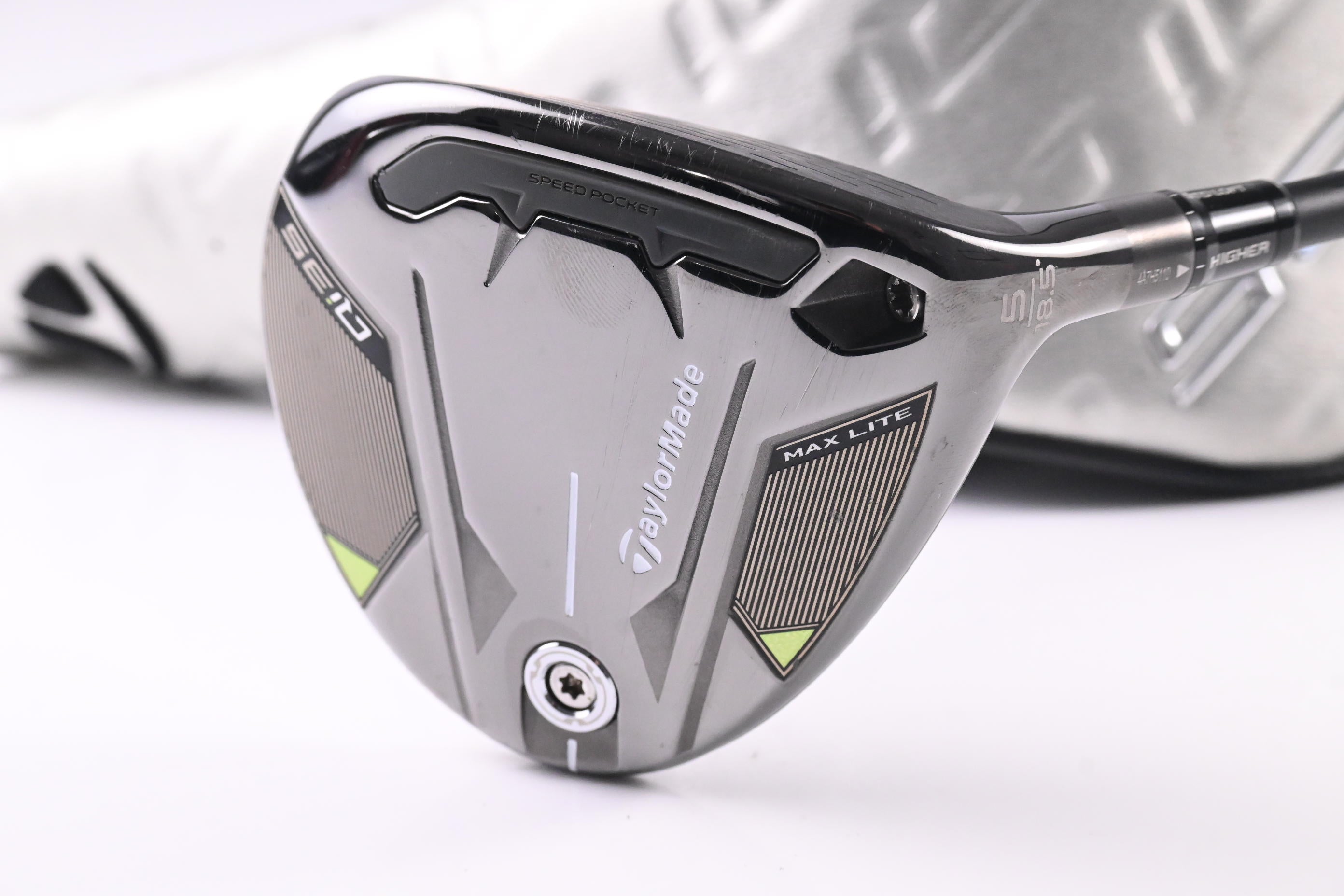 Taylormade Qi35 Max Lite #5 Wood / 18.5 Degree / Senior Flex Vanquish 4 Shaft